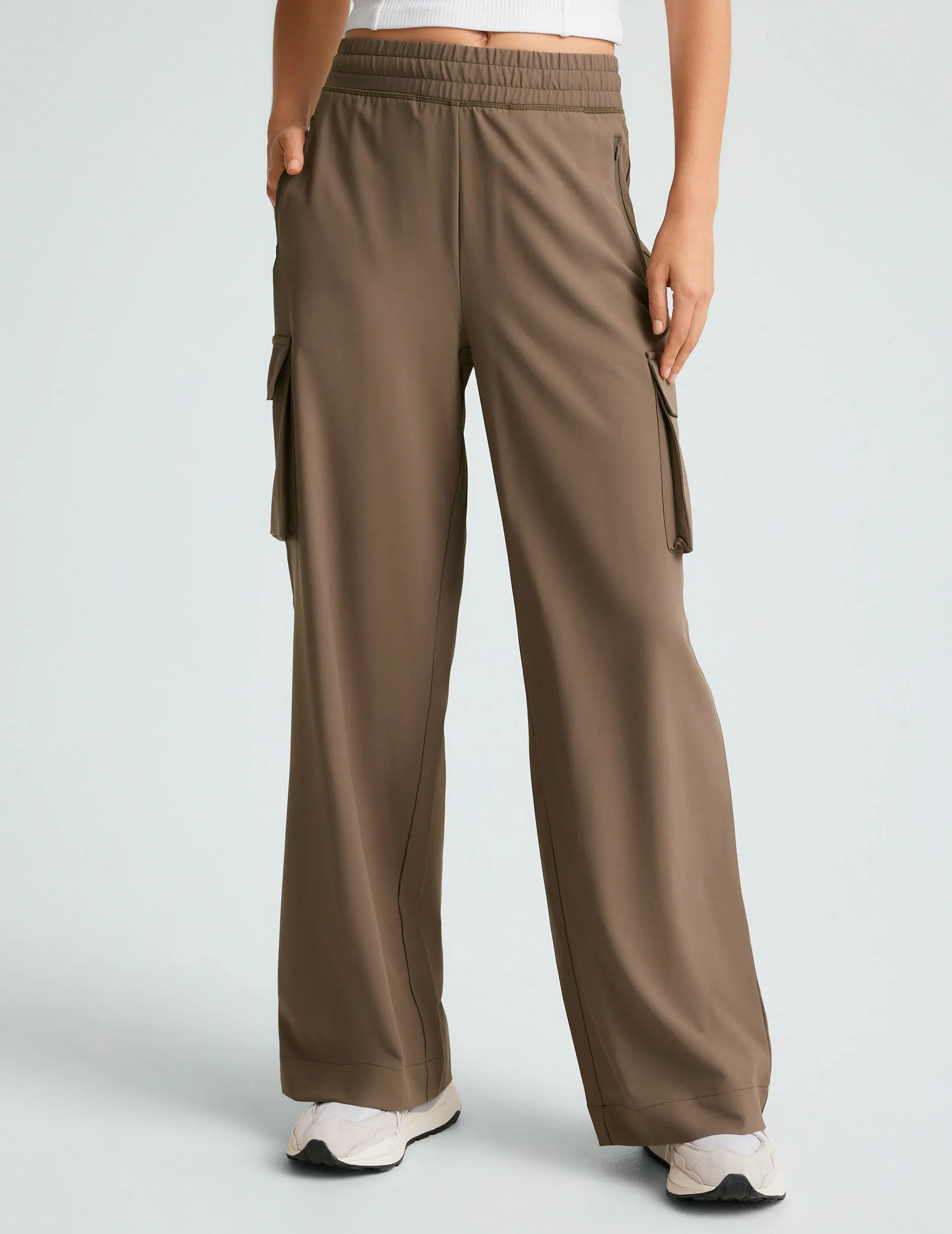 City Chic Wide Leg Cargo Pant sold by Beyond Yoga