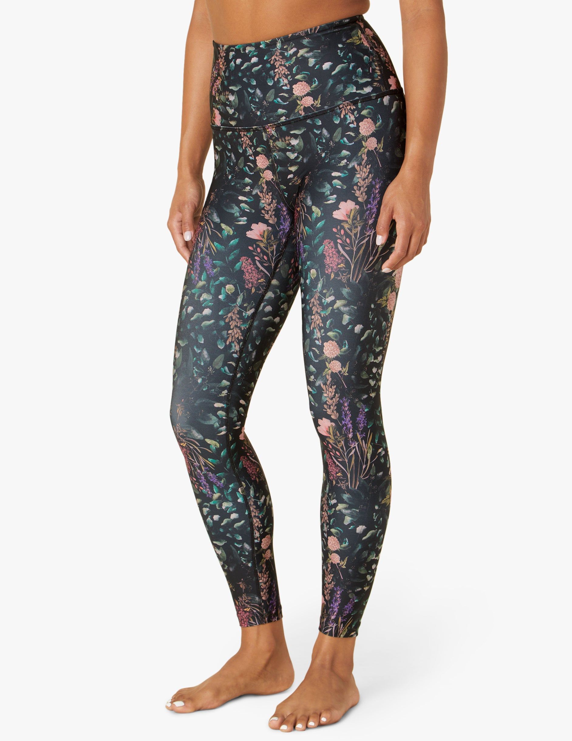 Forest Floral Endurance Light High Waisted Midi Legging sold by Beyond Yoga product image thumbnail 2