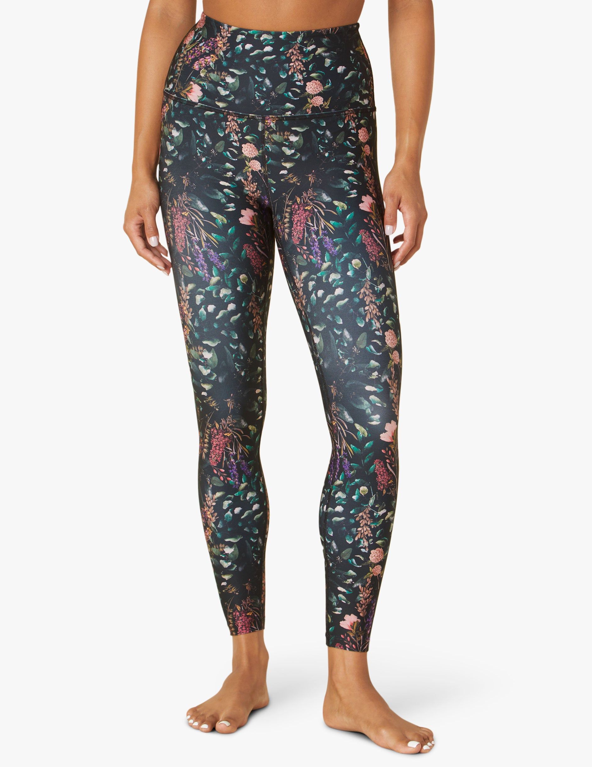 Forest Floral Endurance Light High Waisted Midi Legging sold by Beyond Yoga