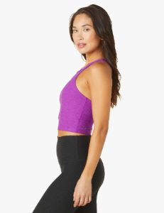 Spacedye Focus Cropped Tank sold by Beyond Yoga