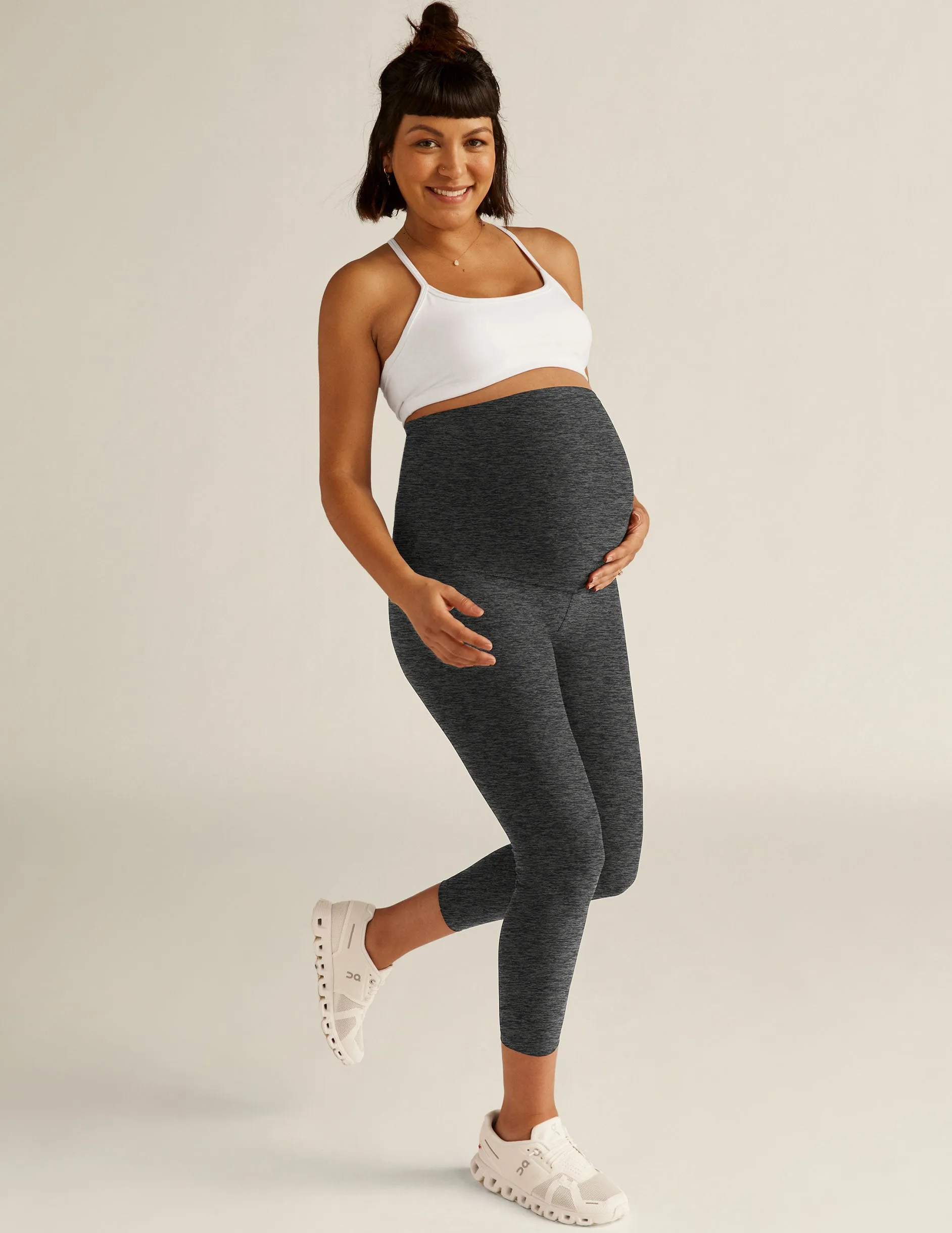 Spacedye Love The Bump Capri Maternity Legging sold by Beyond Yoga product image thumbnail 5
