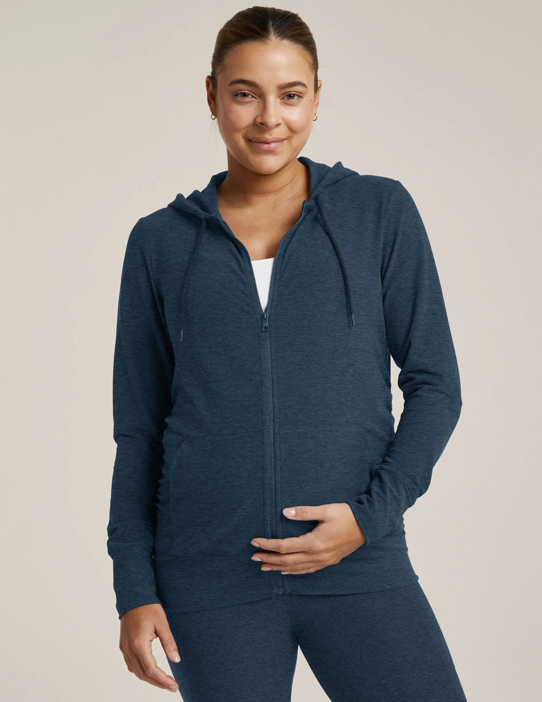 Spacedye Everyday Maternity Hoodie sold by Beyond Yoga