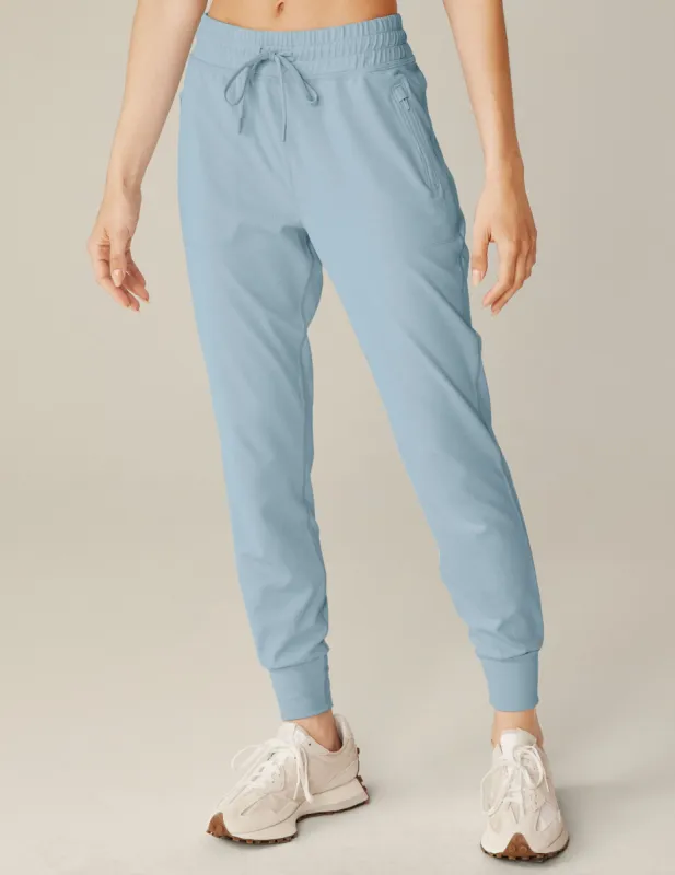 Heather Rib Street Jogger sold by Beyond Yoga