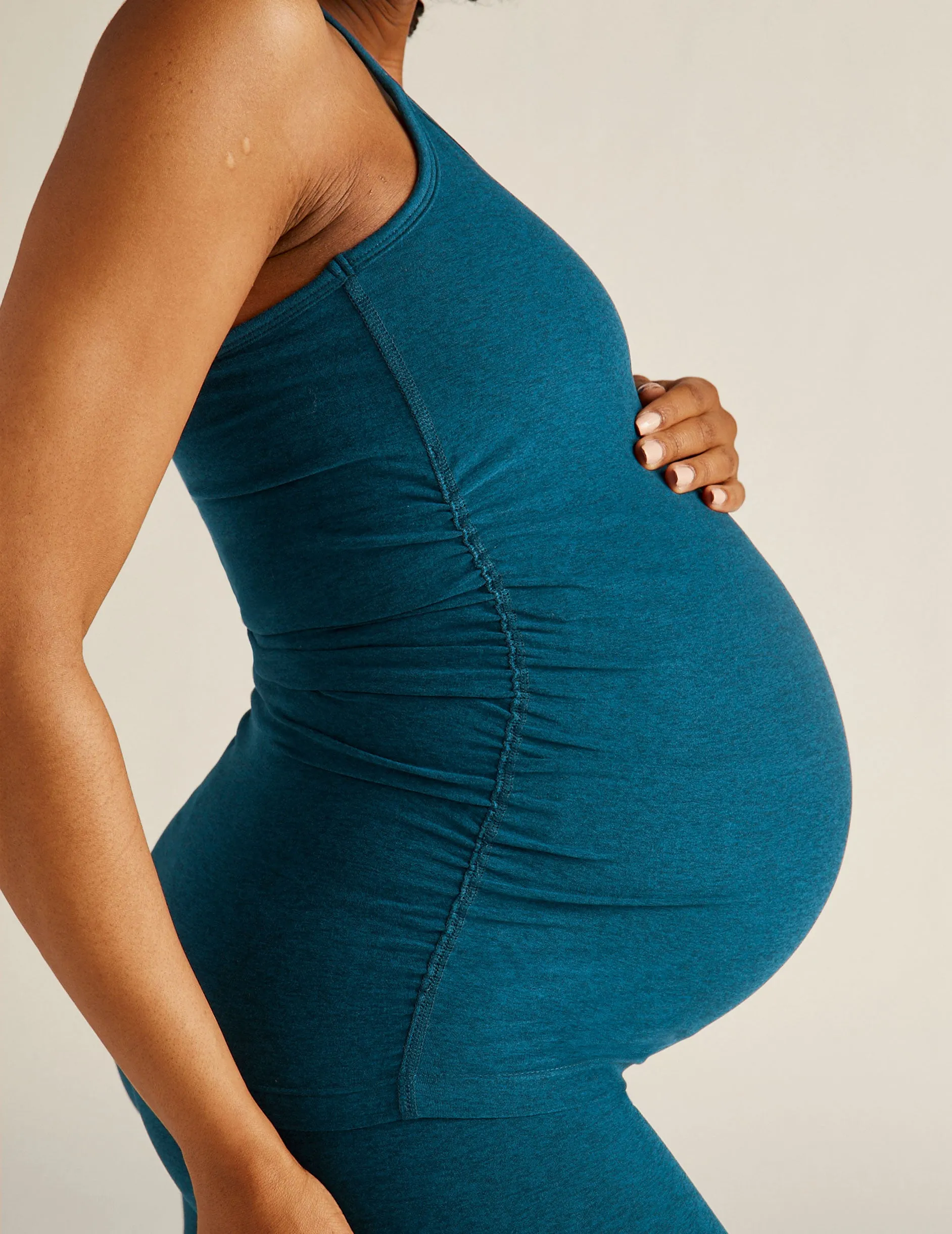 Spacedye Keep Your Cool Maternity Slim Racerback Tank sold by Beyond Yoga product image thumbnail 3