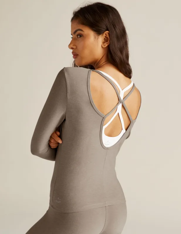 Featherweight in the Loop Pullover sold by Beyond Yoga