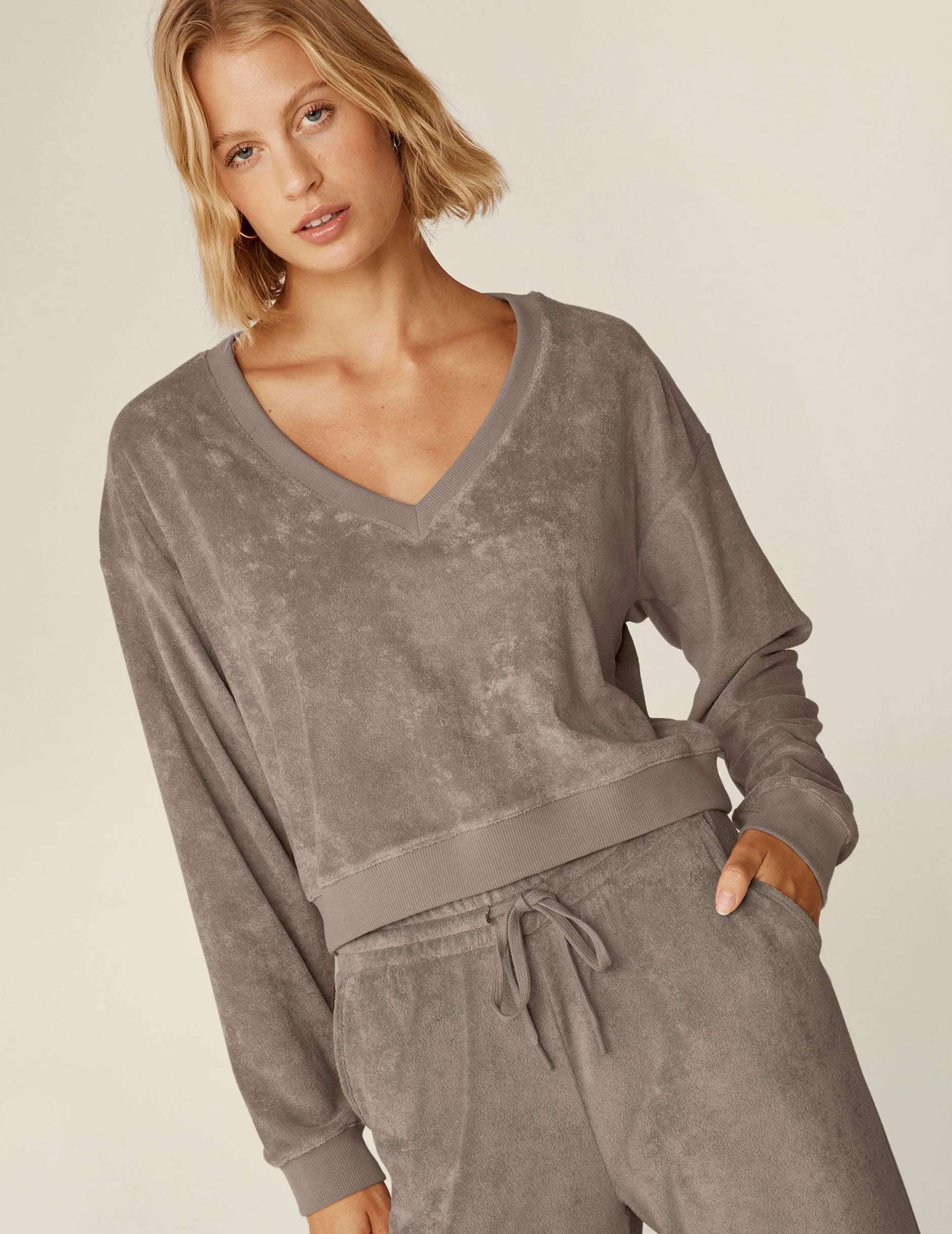 Tropez Pullover sold by Beyond Yoga