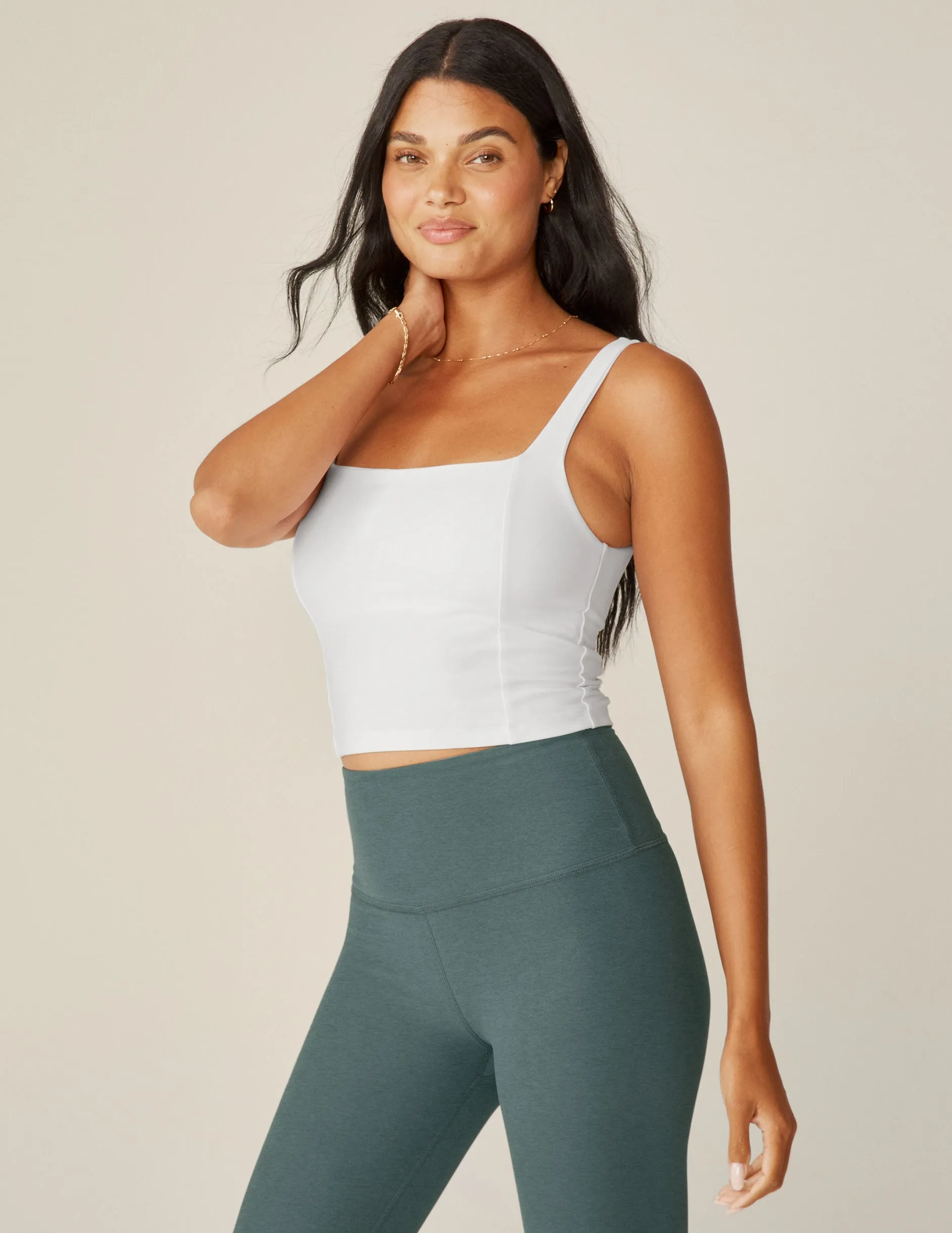 Spacedye Impress Cropped Tank sold by Beyond Yoga product image thumbnail 2