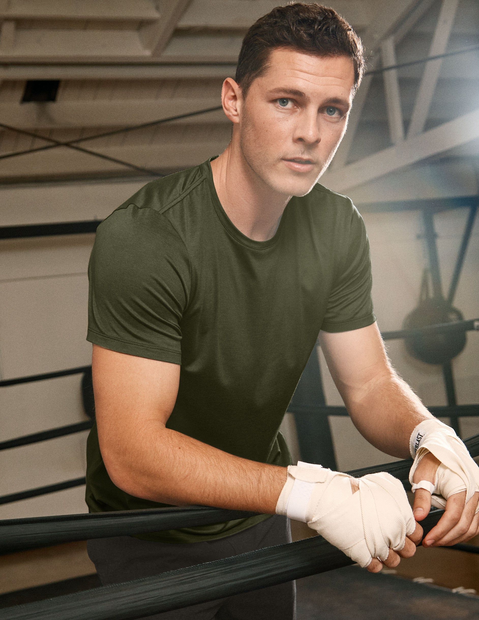 Featherweight Always Beyond Men's Crew Tee sold by Beyond Yoga