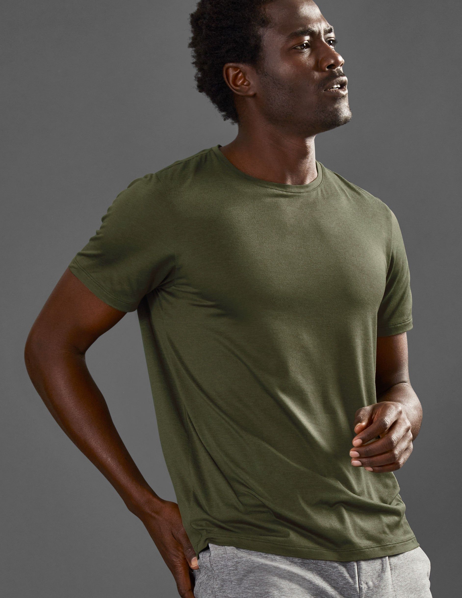 Featherweight Always Beyond Men's Crew Tee sold by Beyond Yoga product image thumbnail 2