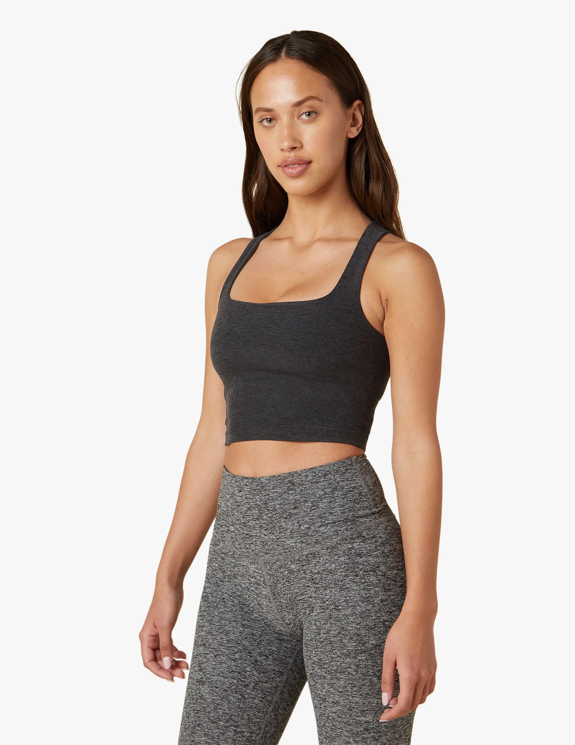 Spacedye Square Neck Cropped Tank sold by Beyond Yoga product image thumbnail 2
