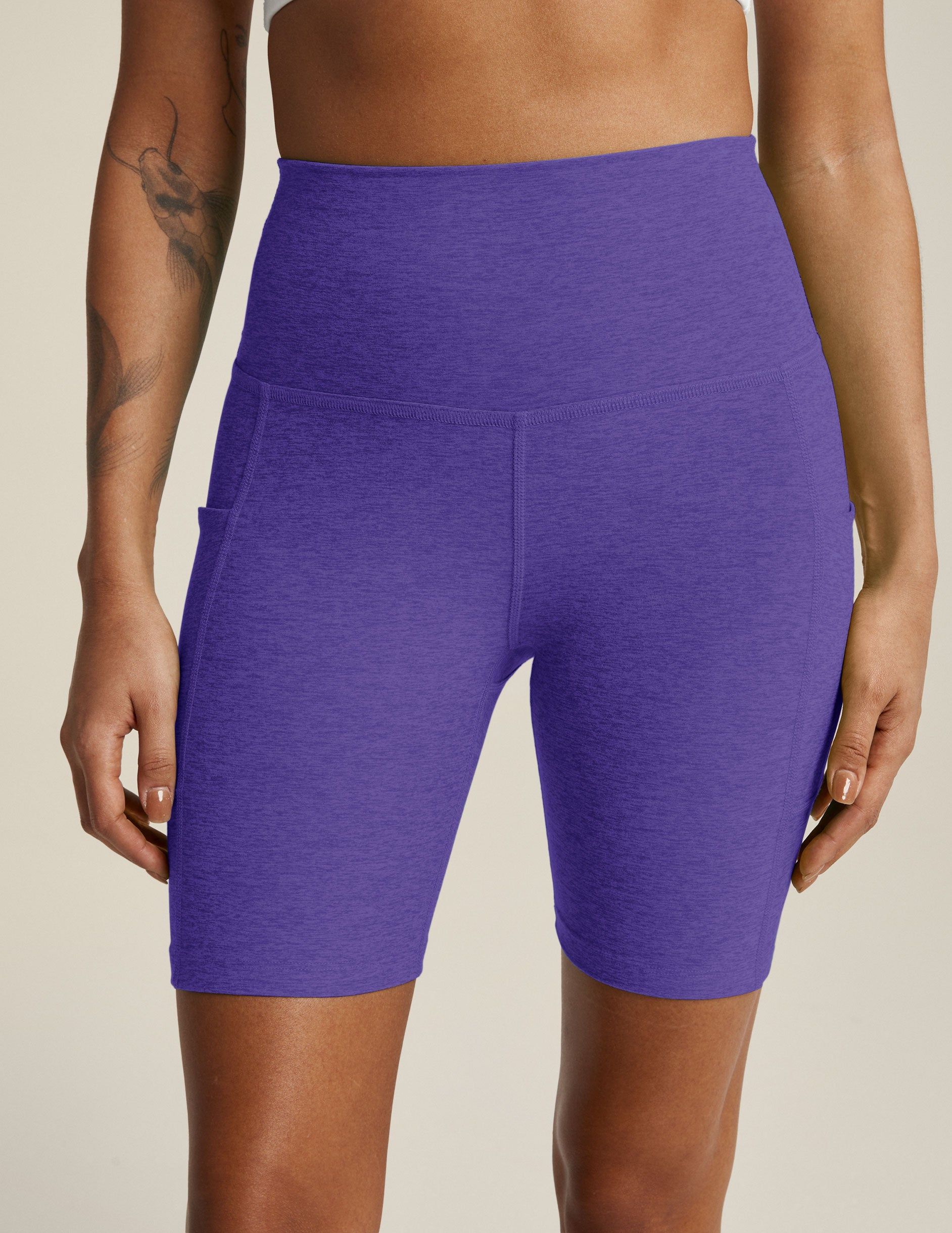 Spacedye Team Pockets 7" Biker Short sold by Beyond Yoga product image thumbnail 2