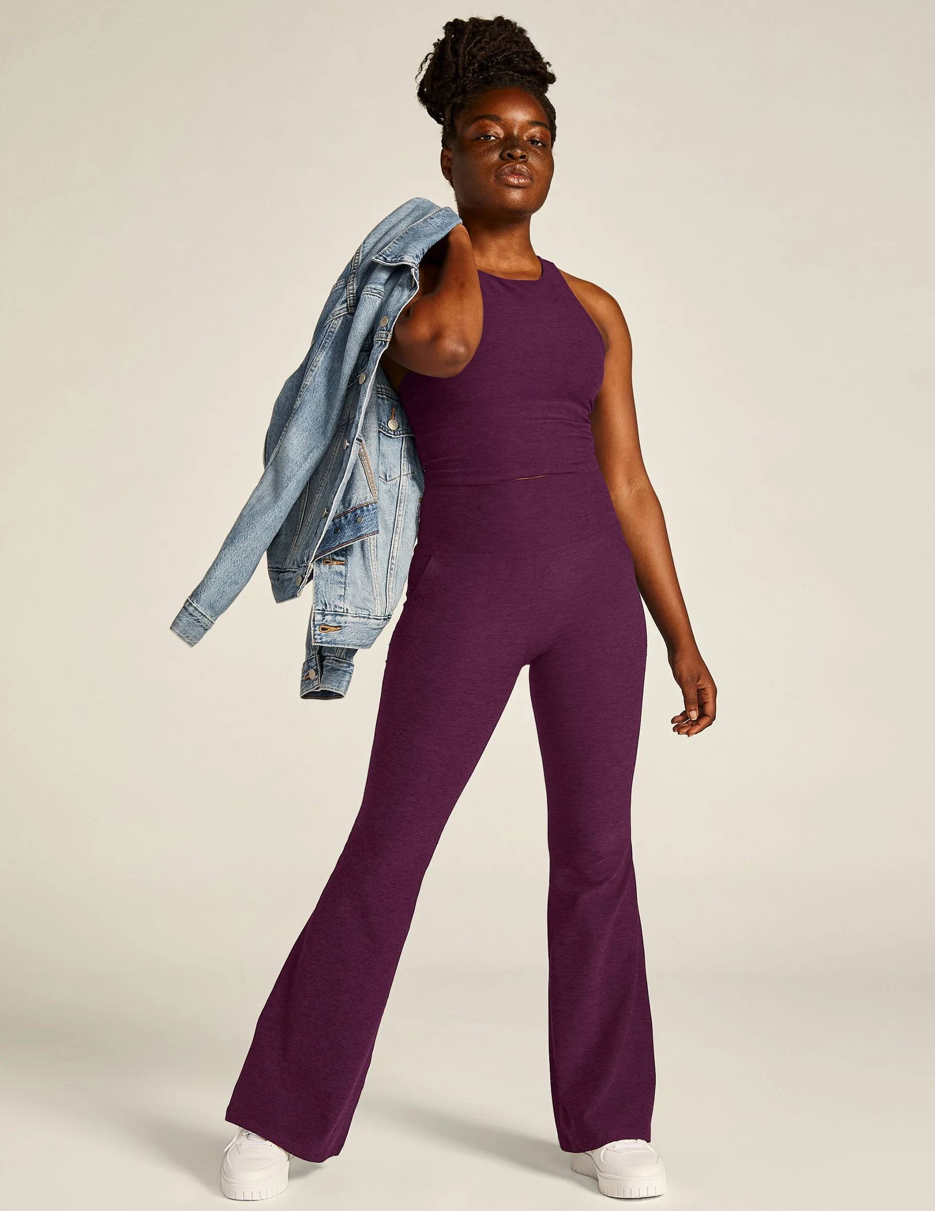 Spacedye All Day Flare High Waisted Pant sold by Beyond Yoga product image thumbnail 5
