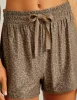 Night Leopard Featherweight SoftMark Relax & Recharge Sleep Short sold by Beyond Yoga