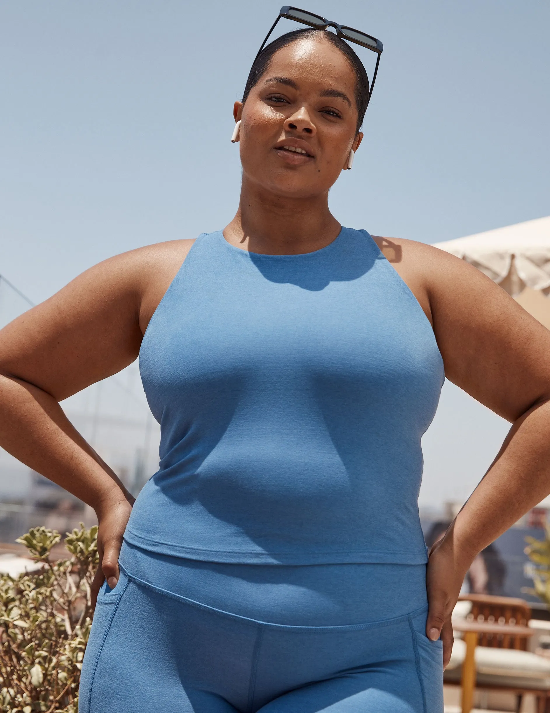 Spacedye Refocus Cropped Tank sold by Beyond Yoga product image thumbnail 4