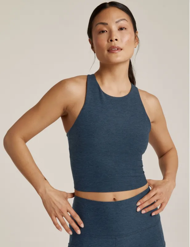 Spacedye Focus Cropped Tank sold by Beyond Yoga