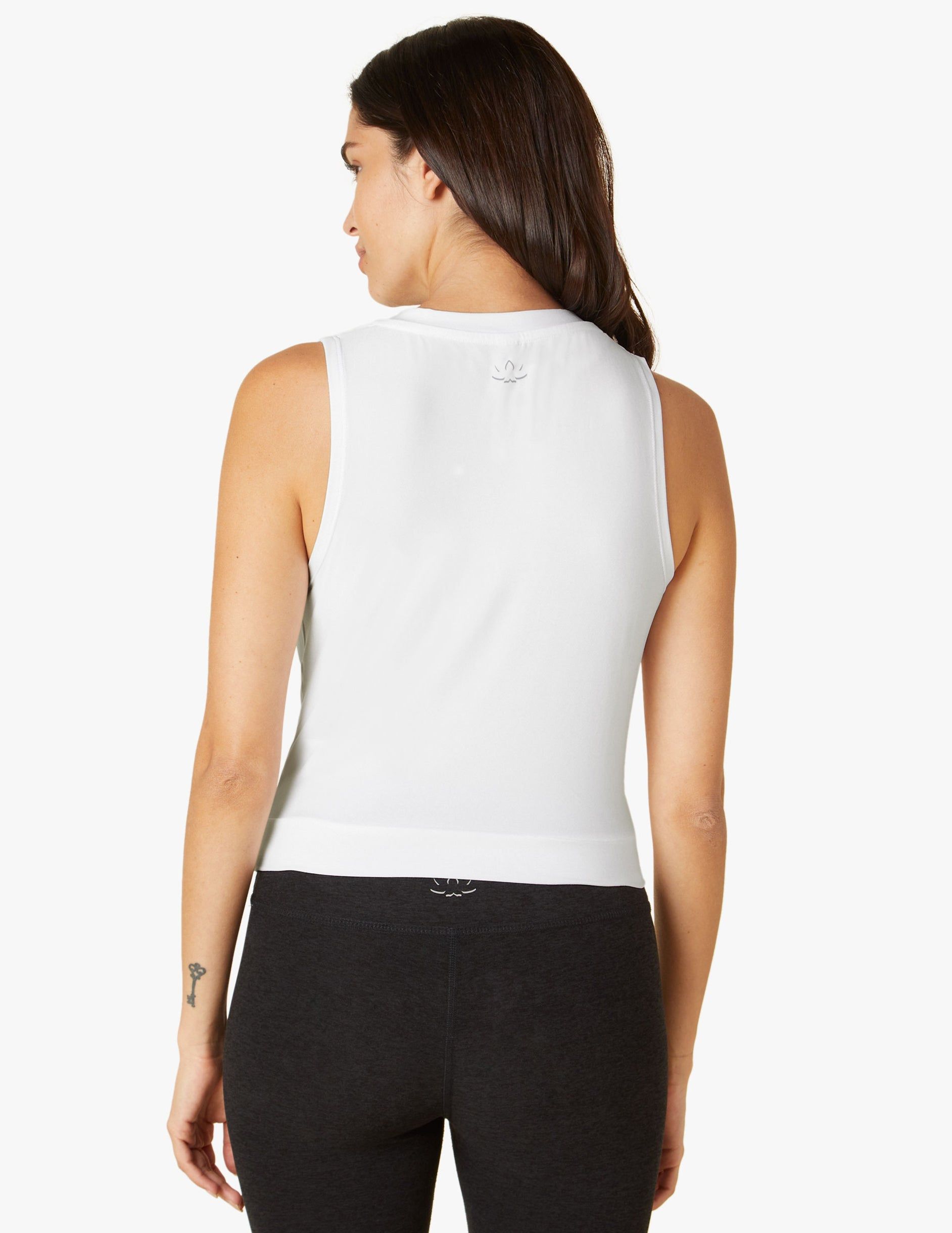 Featherweight Intersect Cropped Tank sold by Beyond Yoga product image thumbnail 4