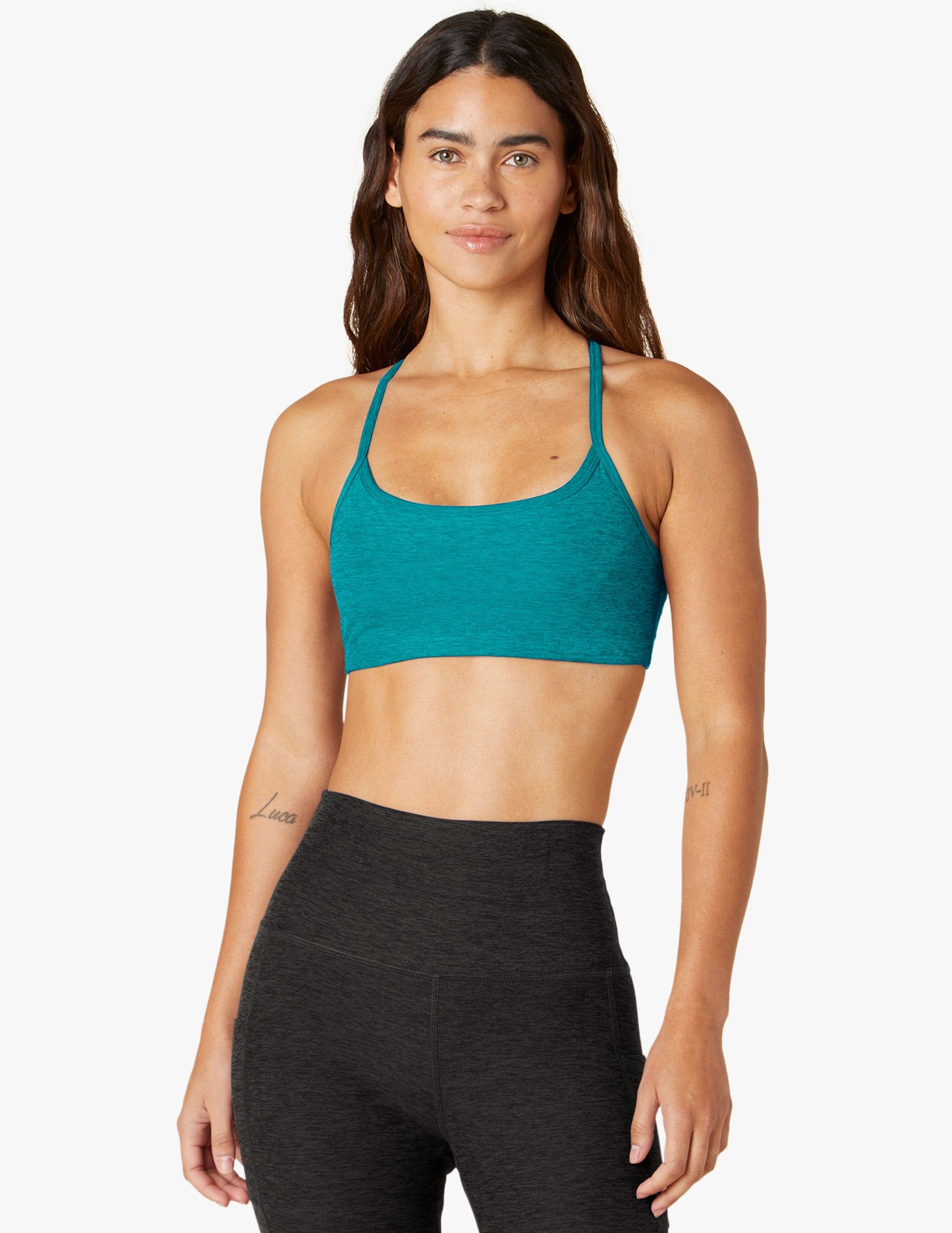 Spacedye Slim Racerback Bra sold by Beyond Yoga