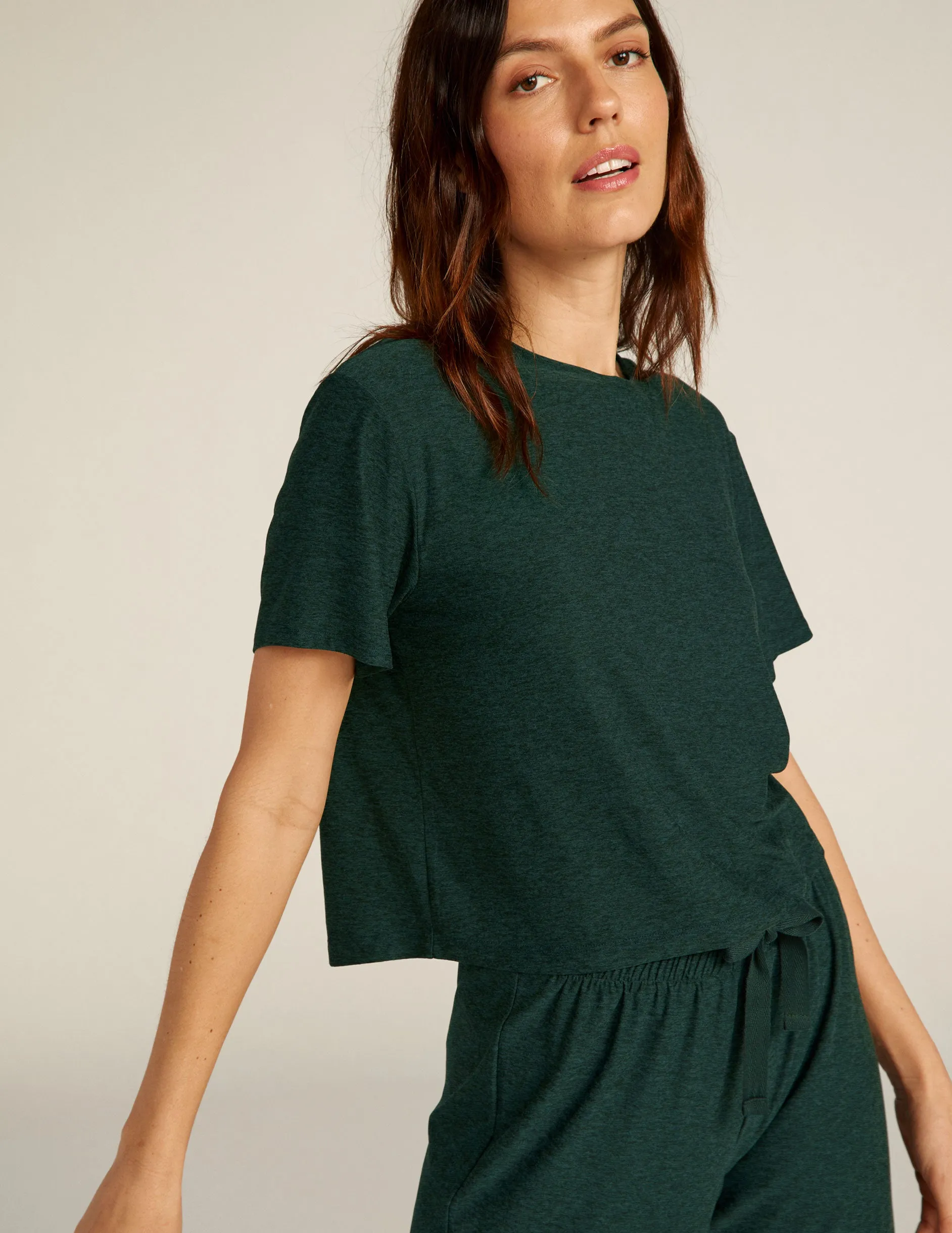 Featherweight Sleep In Boxy Sleep Tee sold by Beyond Yoga product image thumbnail 2