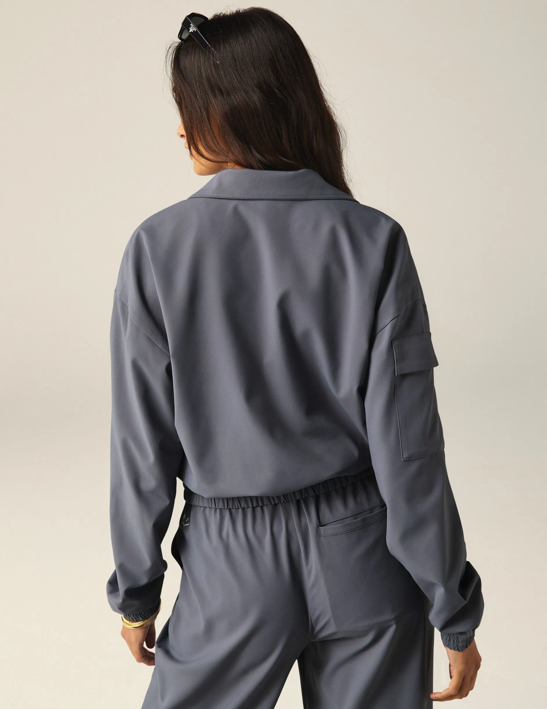 Status Pocket Sleeve Cropped Jacket sold by Beyond Yoga product image thumbnail 3