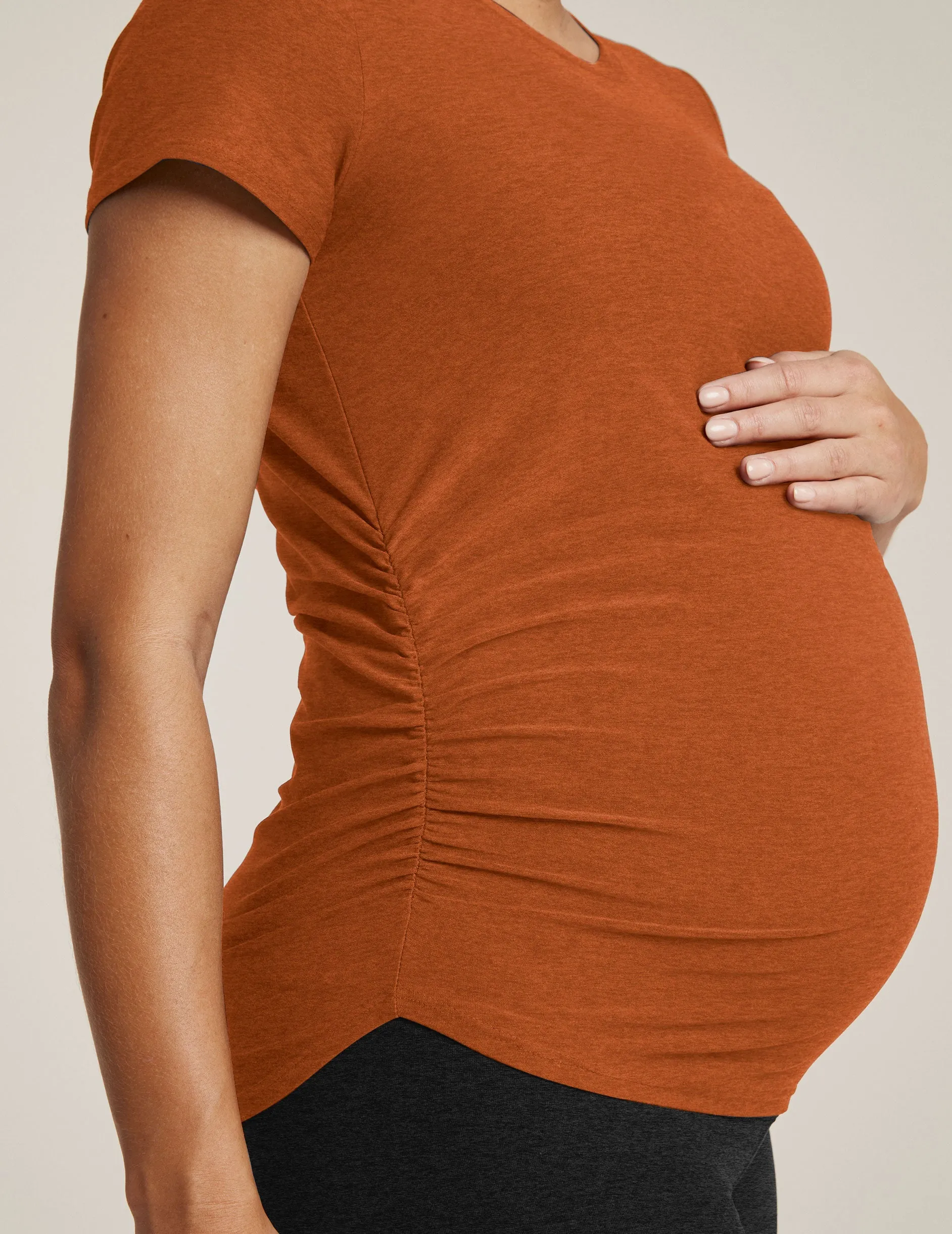 Featherweight One & Only Maternity Tee sold by Beyond Yoga product image thumbnail 4