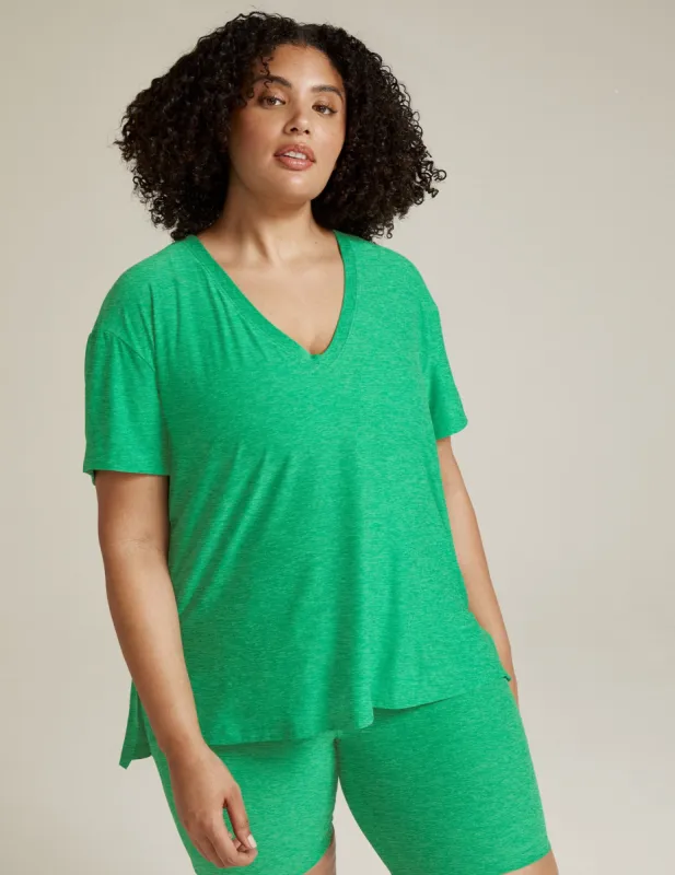 Featherweight Split Up Long Tee sold by Beyond Yoga