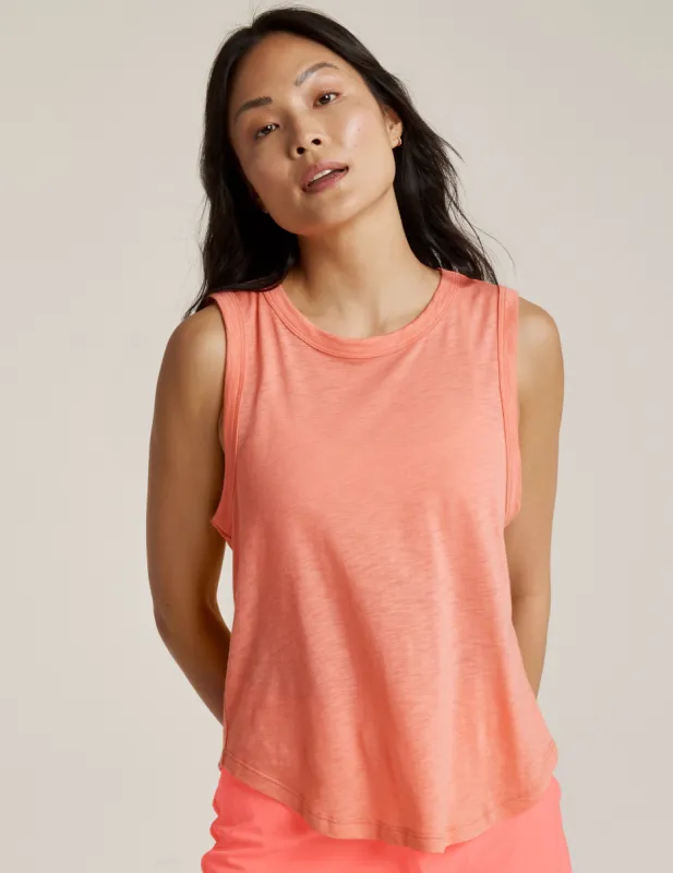 Signature Curved Hem Tank sold by Beyond Yoga