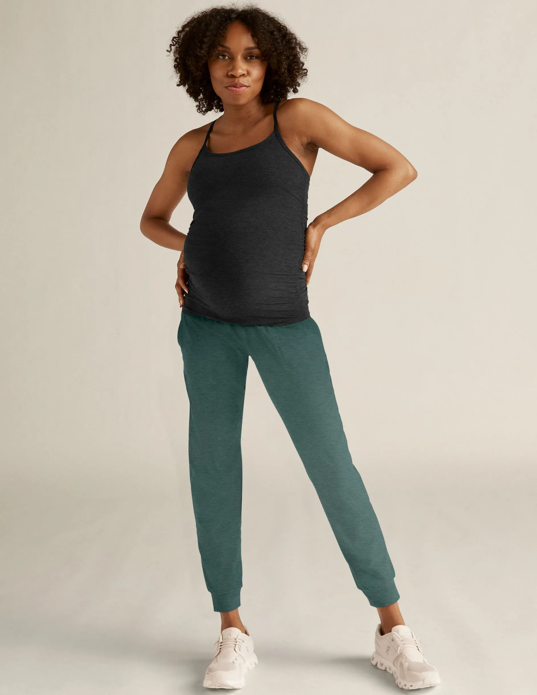 Spacedye Beyond the Bump Maternity Midi Jogger sold by Beyond Yoga product image thumbnail 4