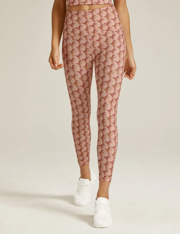 Beverly Palms Endurance Light High Waisted Midi Legging made by Beyond Yoga
