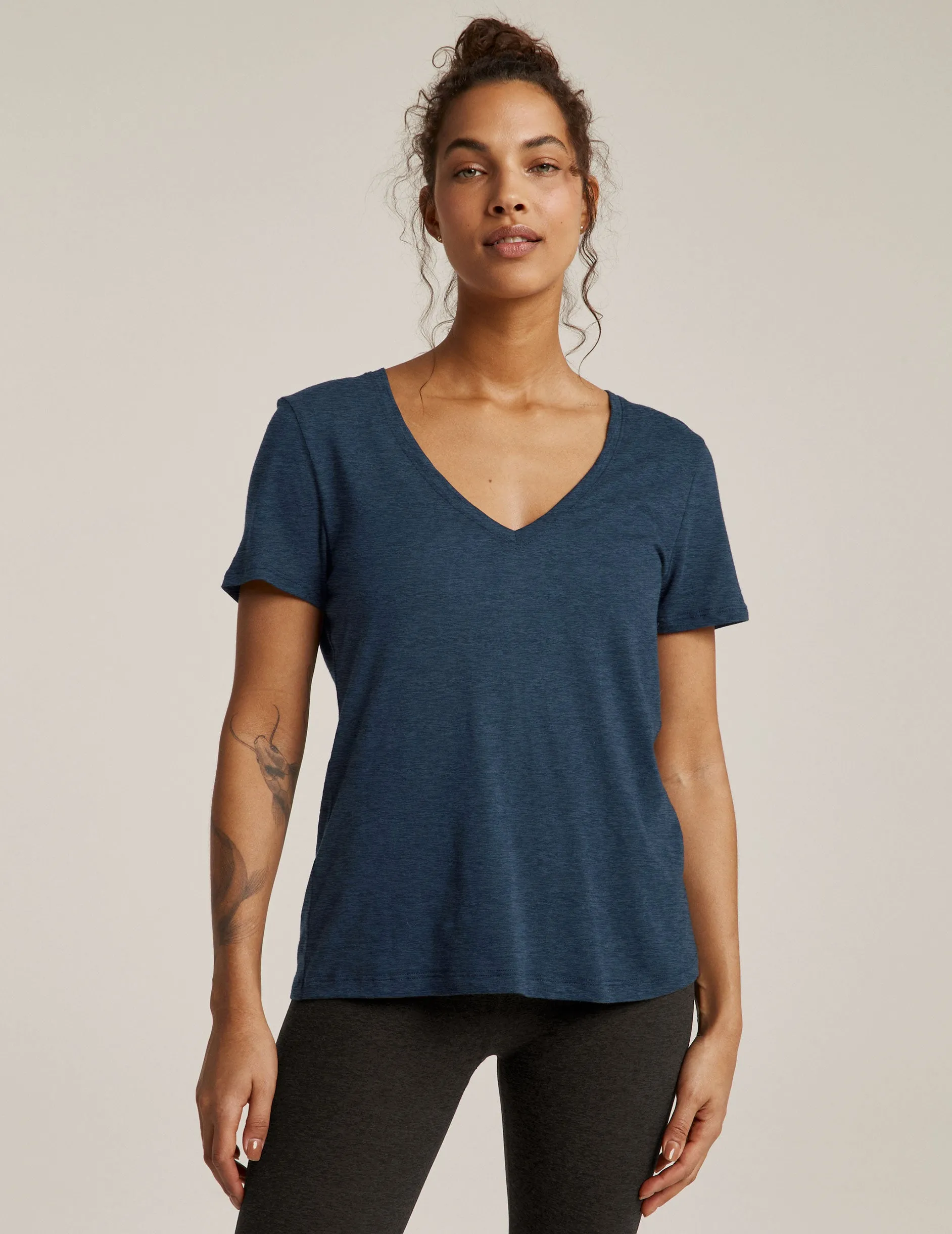 Signature V-Neck Tee sold by Beyond Yoga
