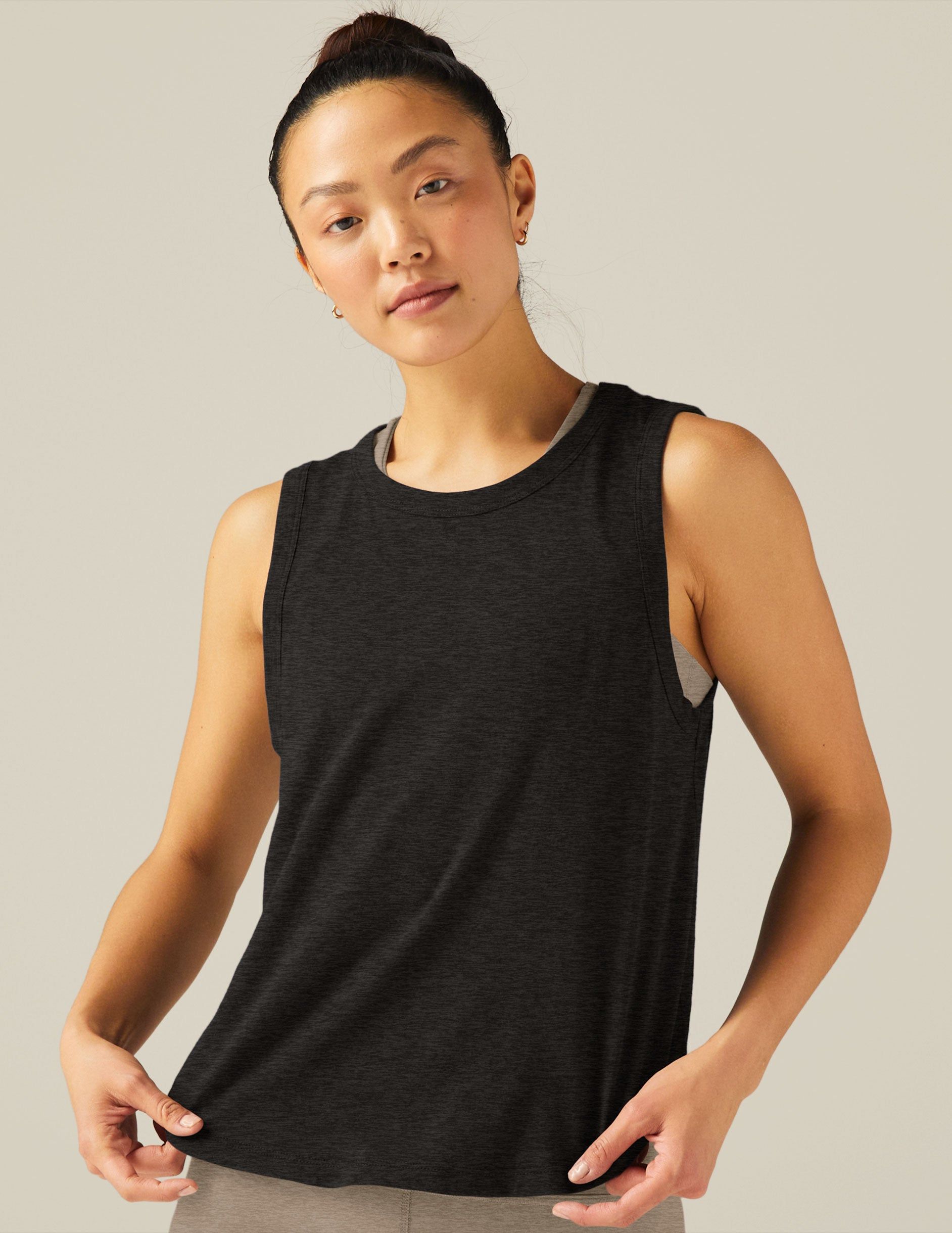 Signature Curved Hem Tank sold by Beyond Yoga