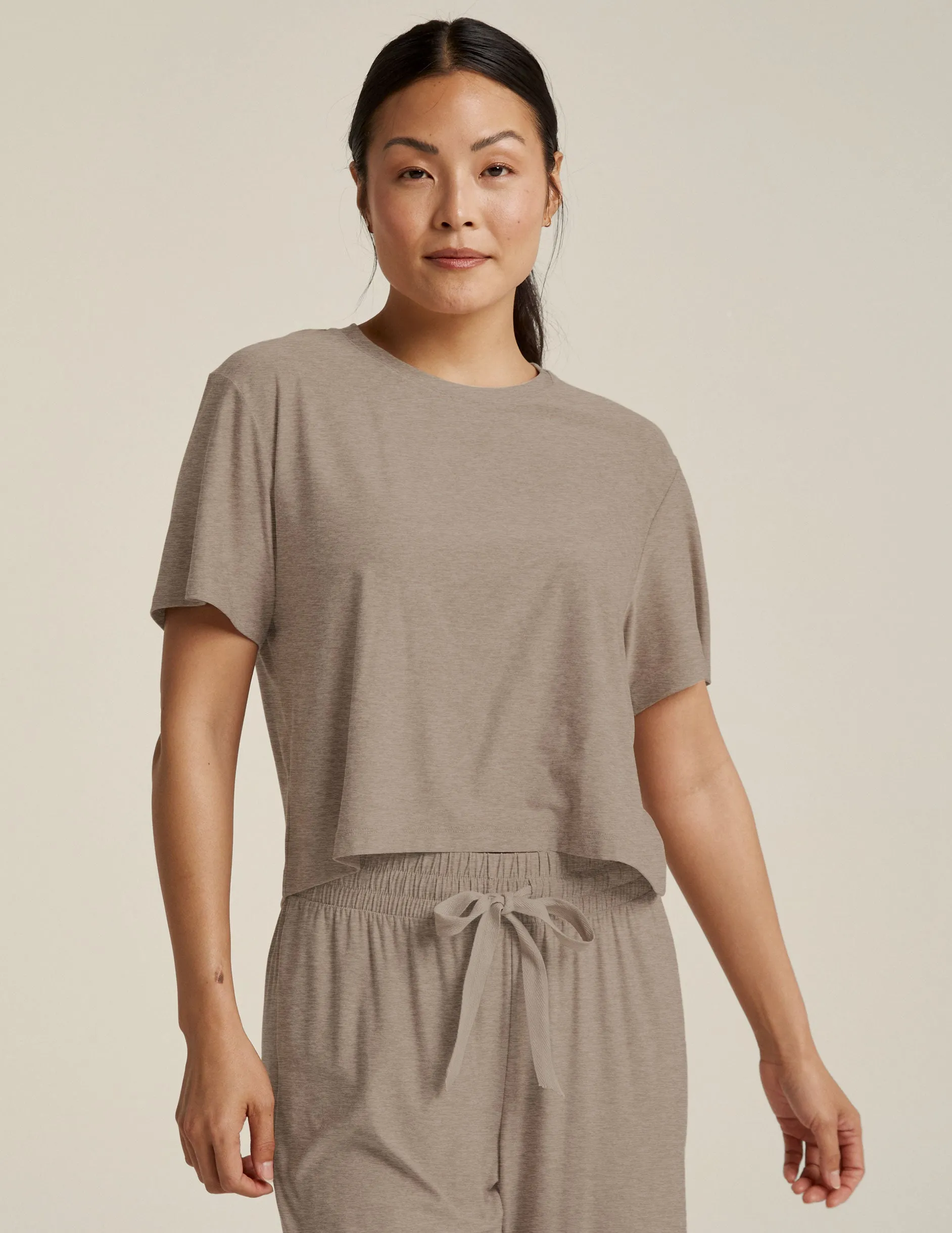 Featherweight Sleep In Boxy Sleep Tee sold by Beyond Yoga