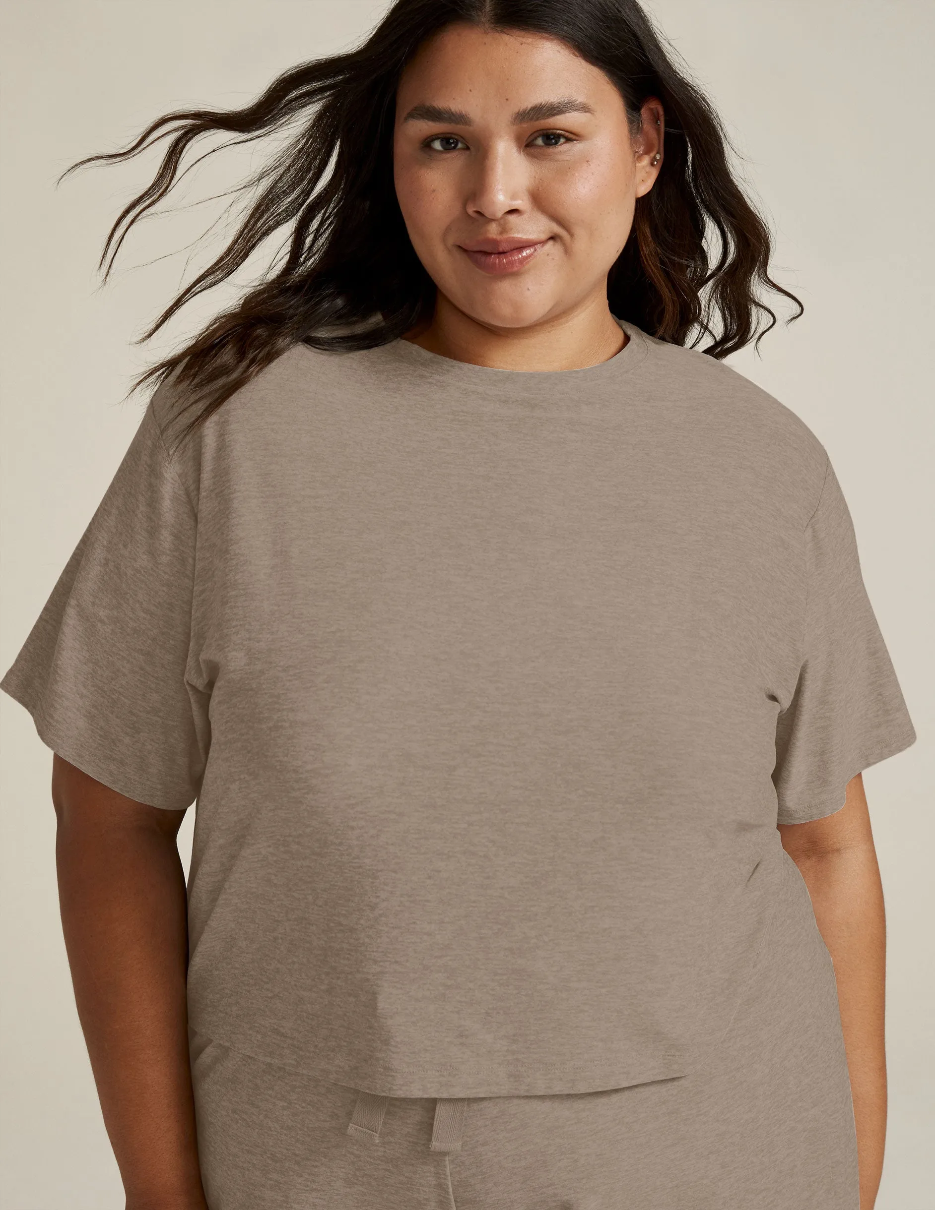 Featherweight Sleep In Boxy Sleep Tee sold by Beyond Yoga product image thumbnail 5