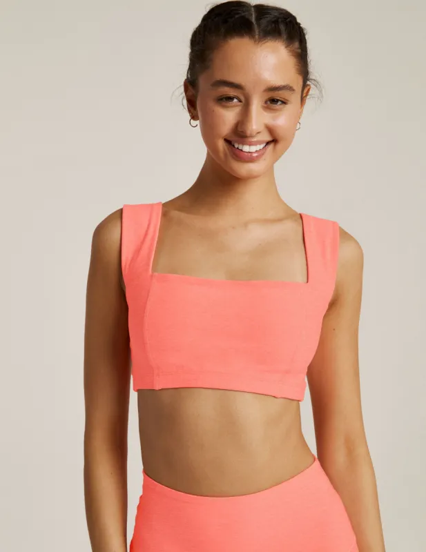 Spacedye Squared Bra sold by Beyond Yoga