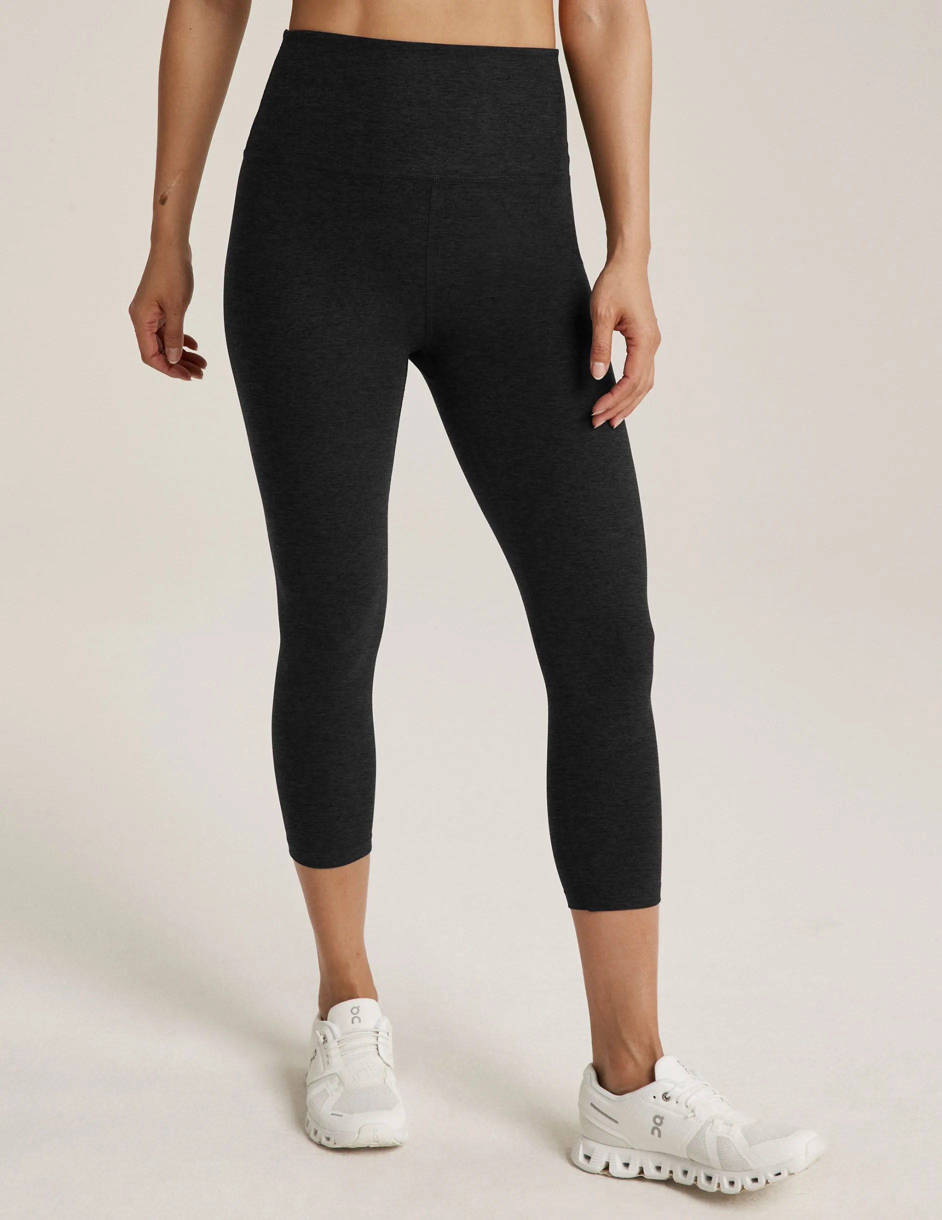 Spacedye Walk And Talk High Waisted Capri Legging sold by Beyond Yoga
