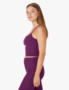 Spacedye Slim Racerback Cropped Tank sold by Beyond Yoga