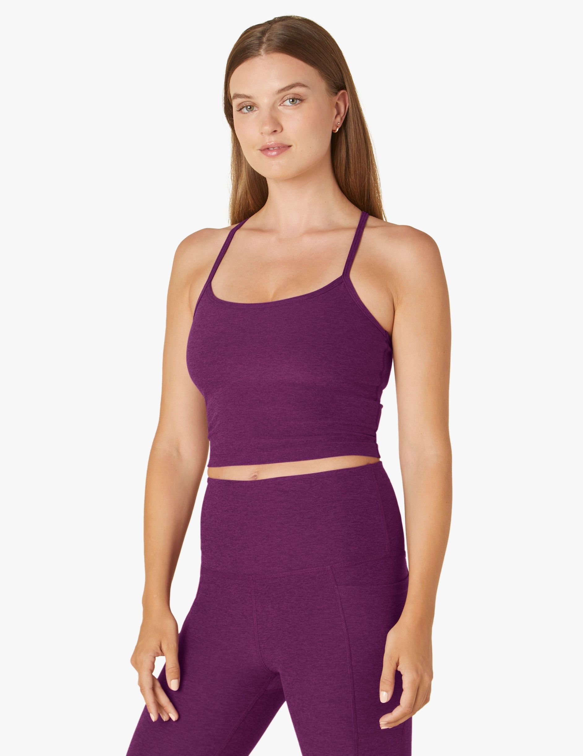 Spacedye Slim Racerback Cropped Tank sold by Beyond Yoga product image thumbnail 2