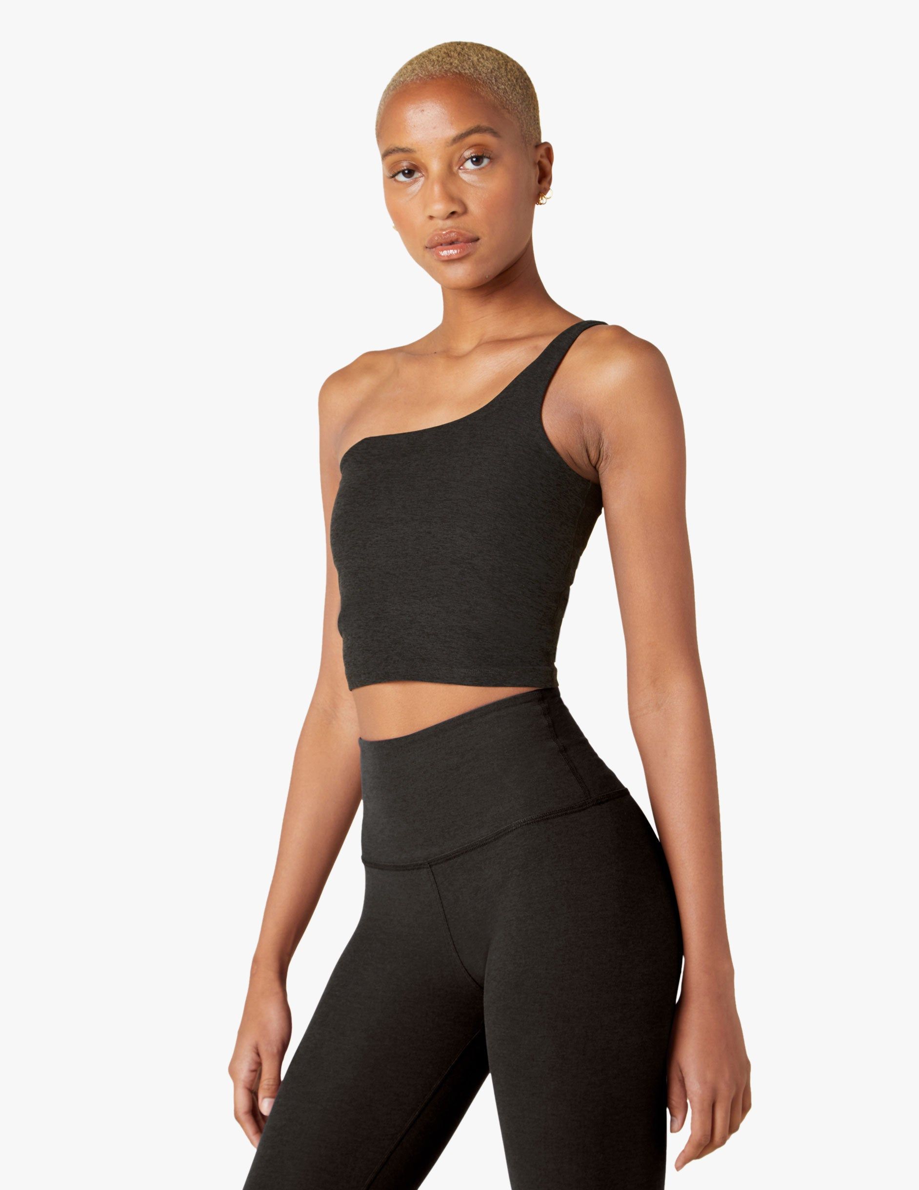 Spacedye One And Only Shoulder Cropped Tank sold by Beyond Yoga product image thumbnail 2