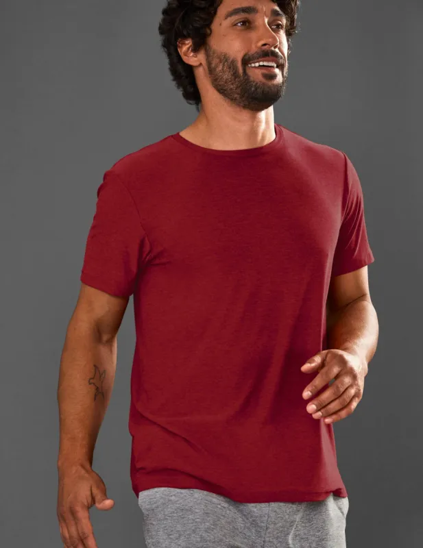 Featherweight Always Beyond Men's Crew Tee sold by Beyond Yoga