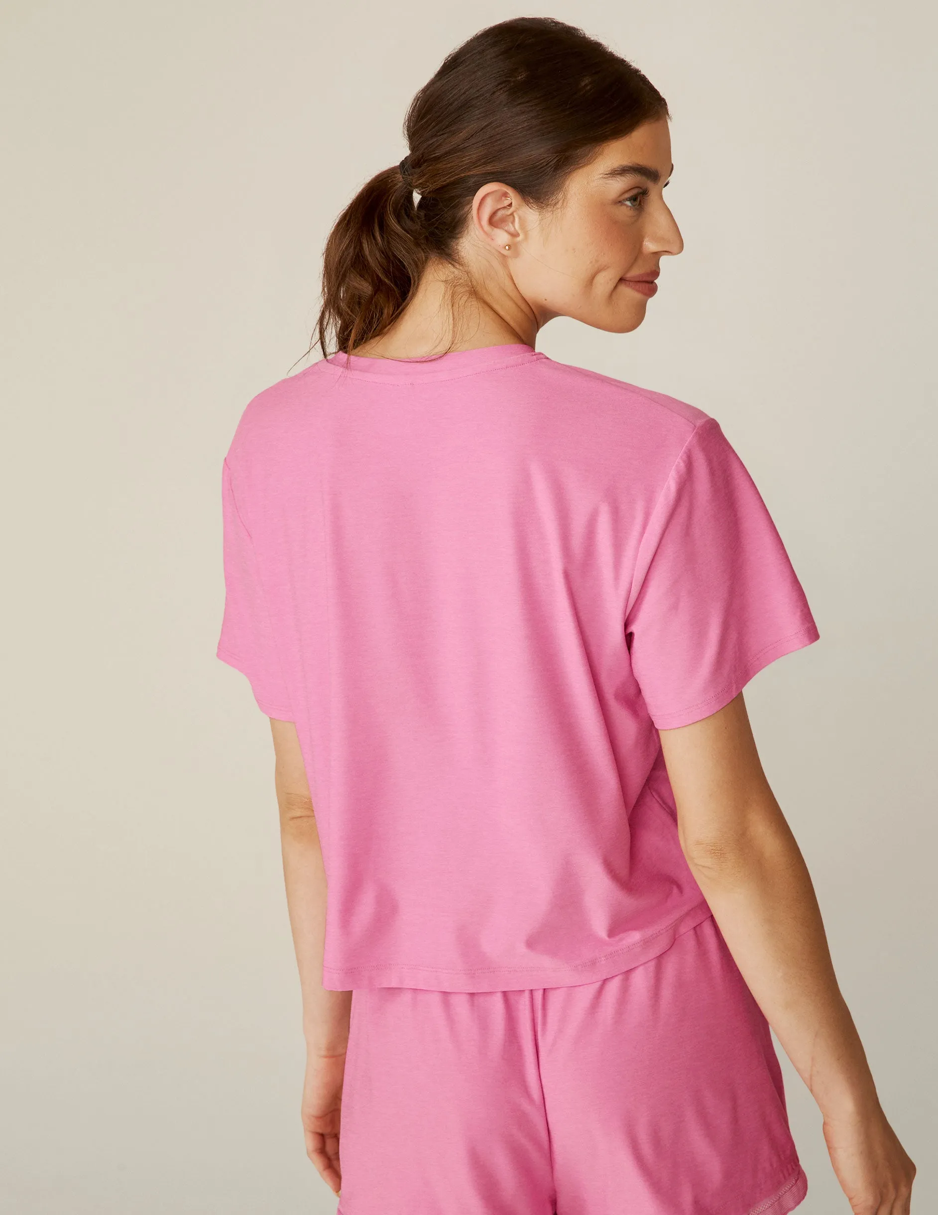 Featherweight Sleep In Boxy Sleep Tee sold by Beyond Yoga product image thumbnail 3