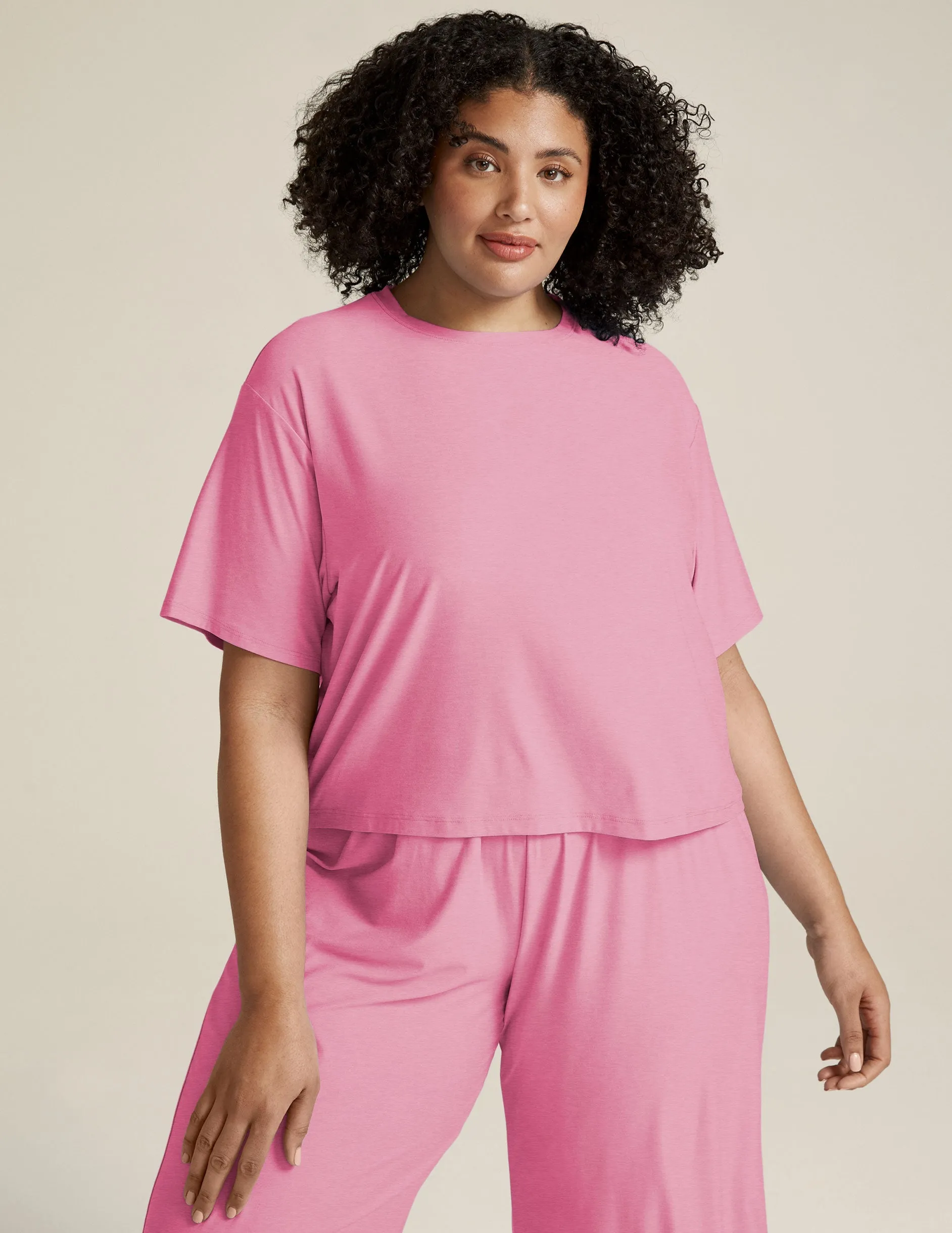 Featherweight Sleep In Boxy Sleep Tee sold by Beyond Yoga product image thumbnail 5