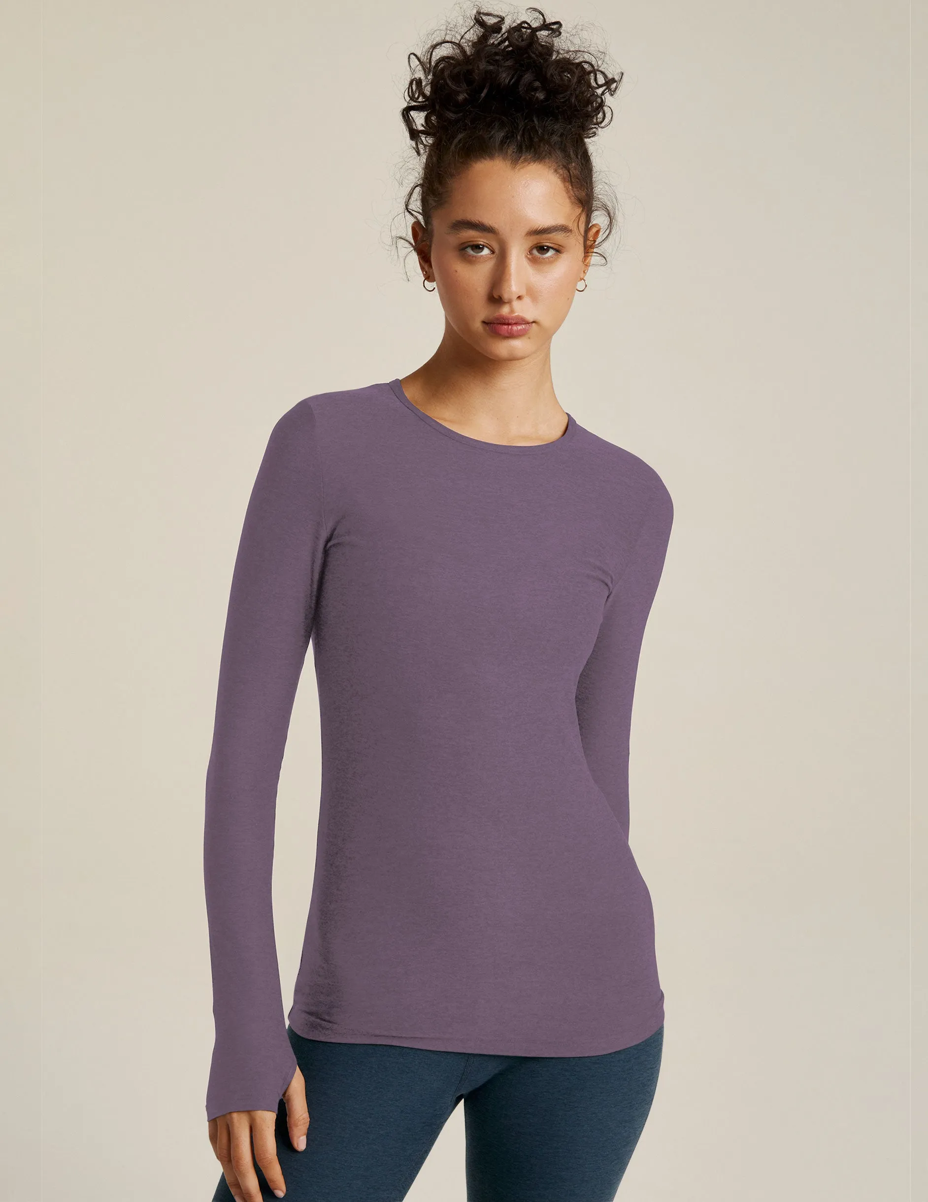 Featherweight Classic Crew Pullover sold by Beyond Yoga