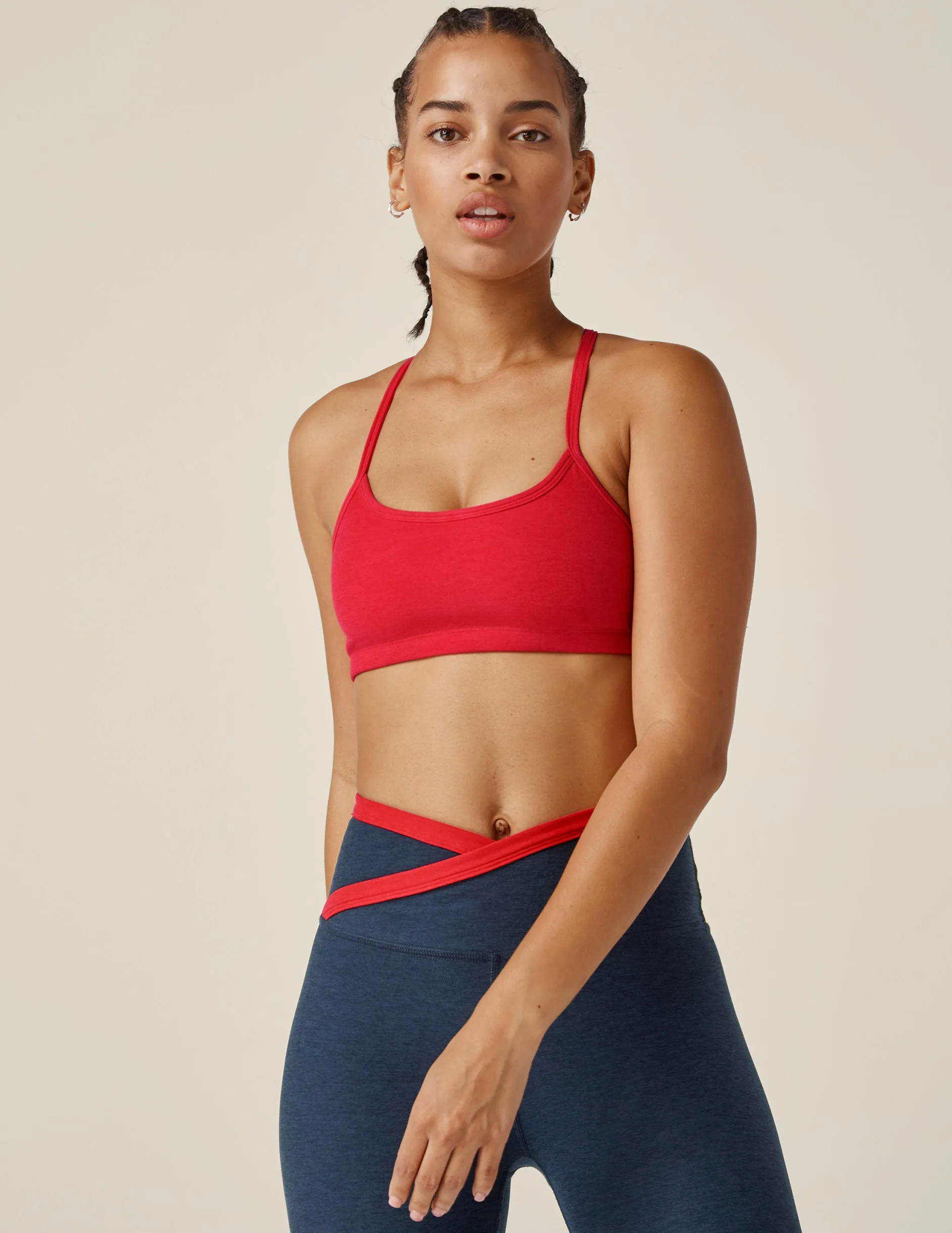 Spacedye Slim Racerback Bra sold by Beyond Yoga