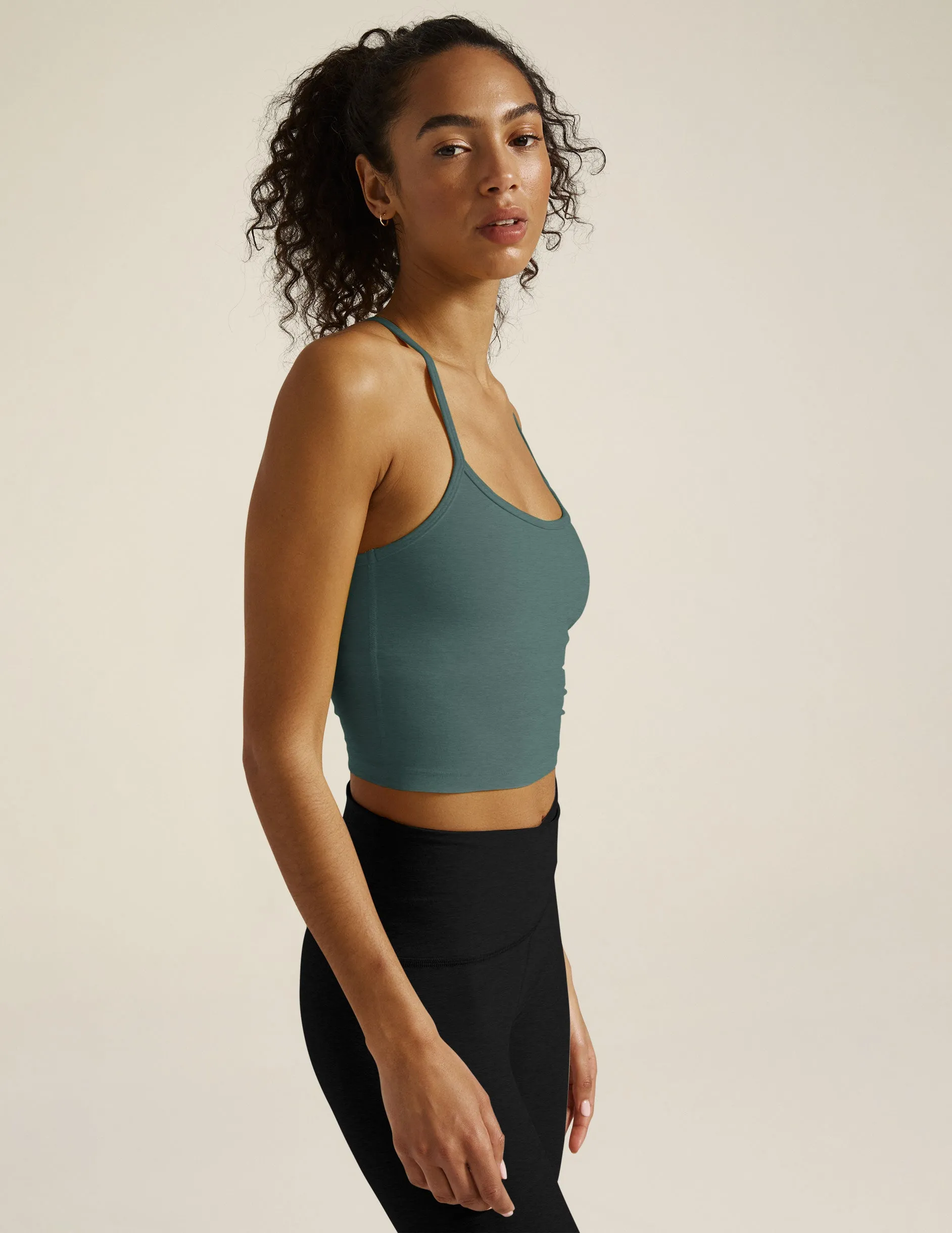 Spacedye Slim Racerback Cropped Tank sold by Beyond Yoga product image thumbnail 2