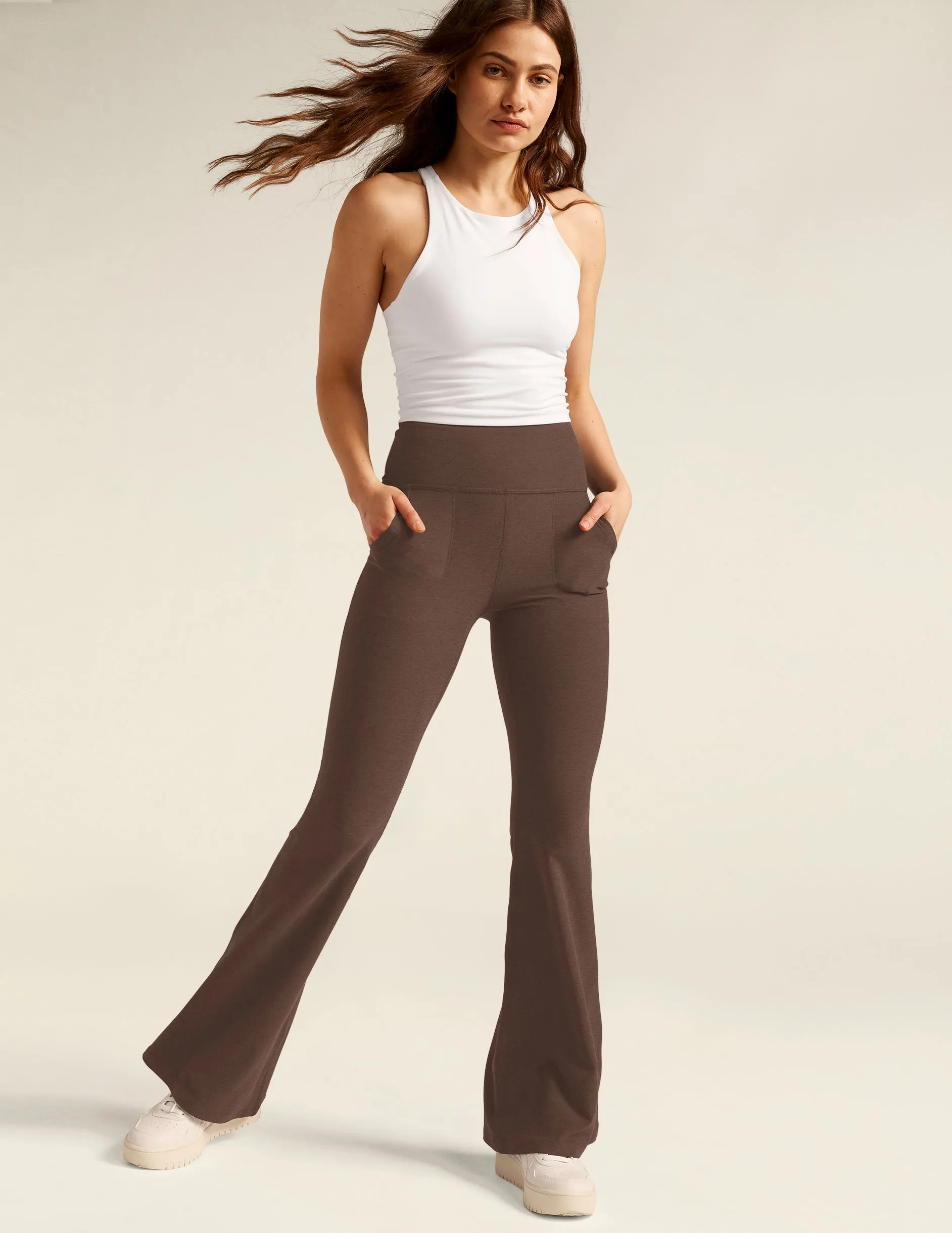 Spacedye All Day Flare High Waisted Pant sold by Beyond Yoga