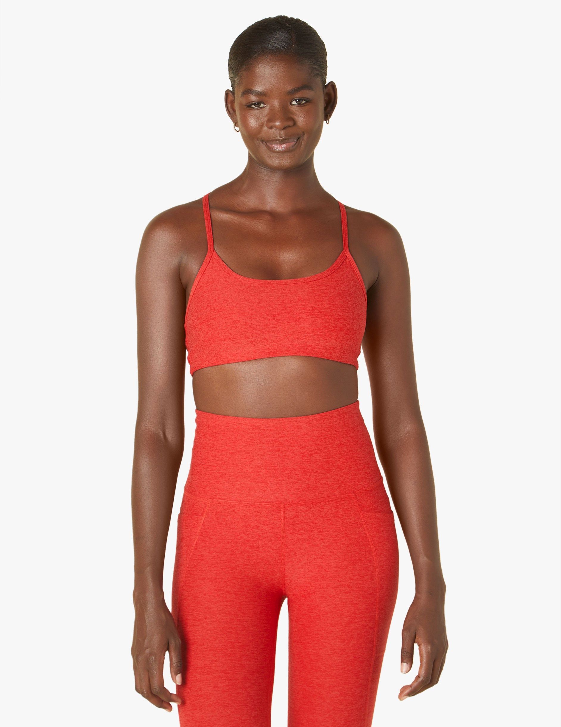 Spacedye Slim Racerback Bra sold by Beyond Yoga