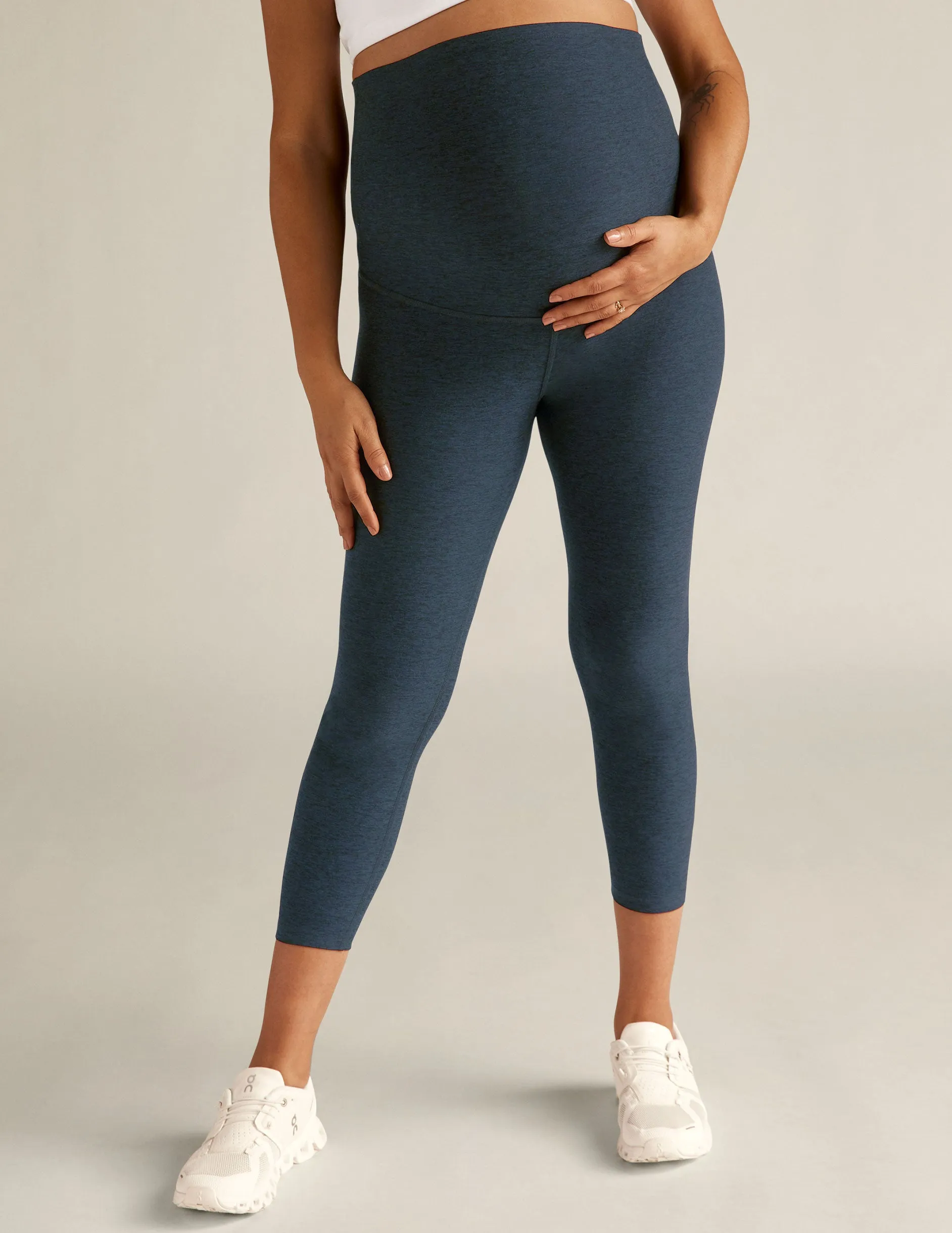 Spacedye Love The Bump Capri Maternity Legging sold by Beyond Yoga product image thumbnail 2