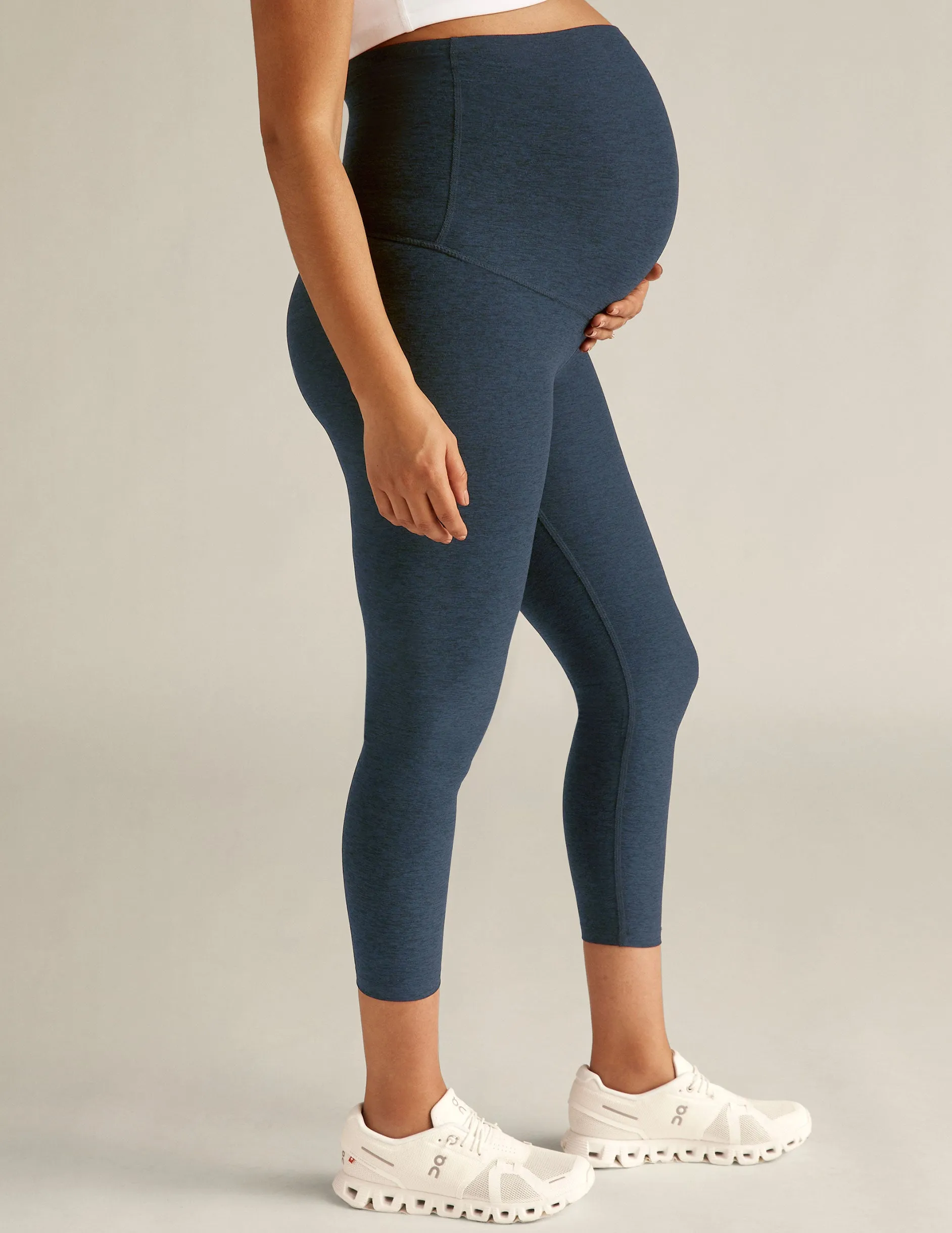 Spacedye Love The Bump Capri Maternity Legging sold by Beyond Yoga