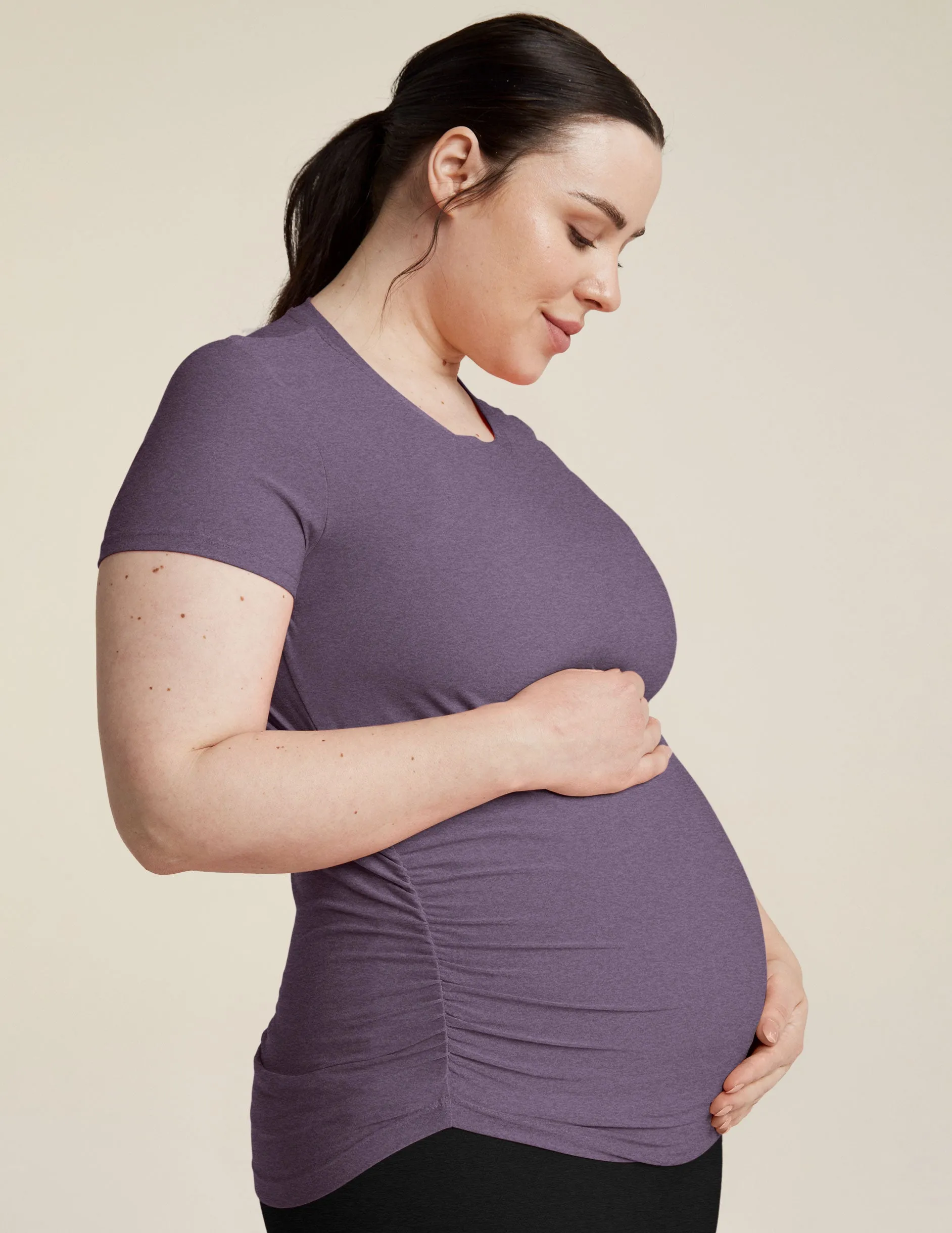 Featherweight One & Only Maternity Tee sold by Beyond Yoga product image thumbnail 2