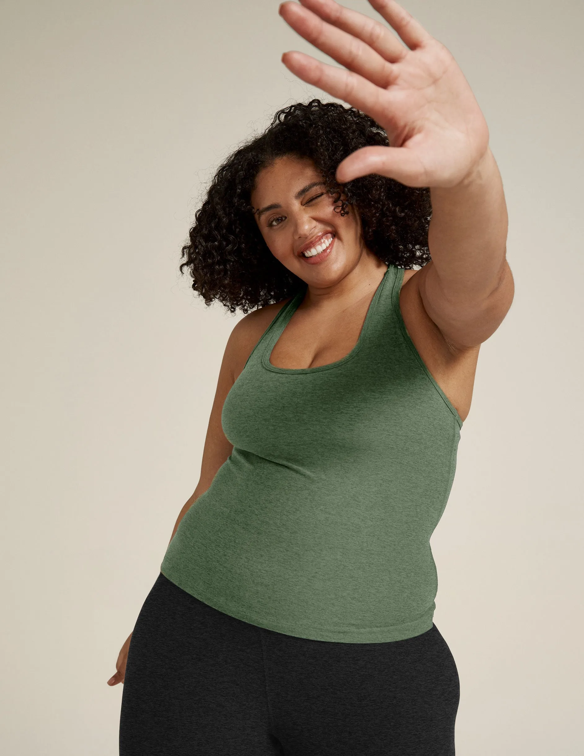 Spacedye Step Up Racerback Tank sold by Beyond Yoga product image thumbnail 4