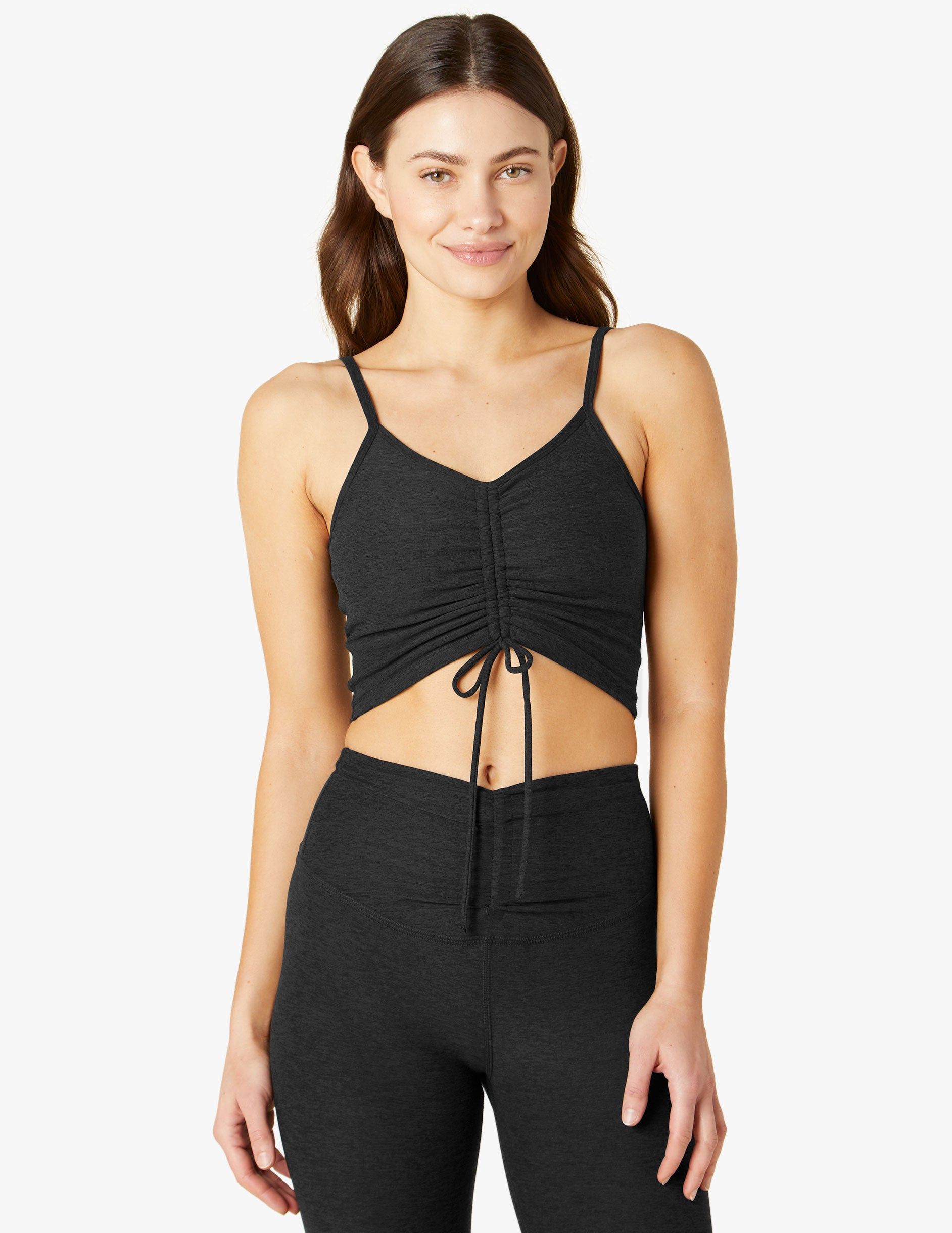 Spacedye Centered Cropped Tank sold by Beyond Yoga